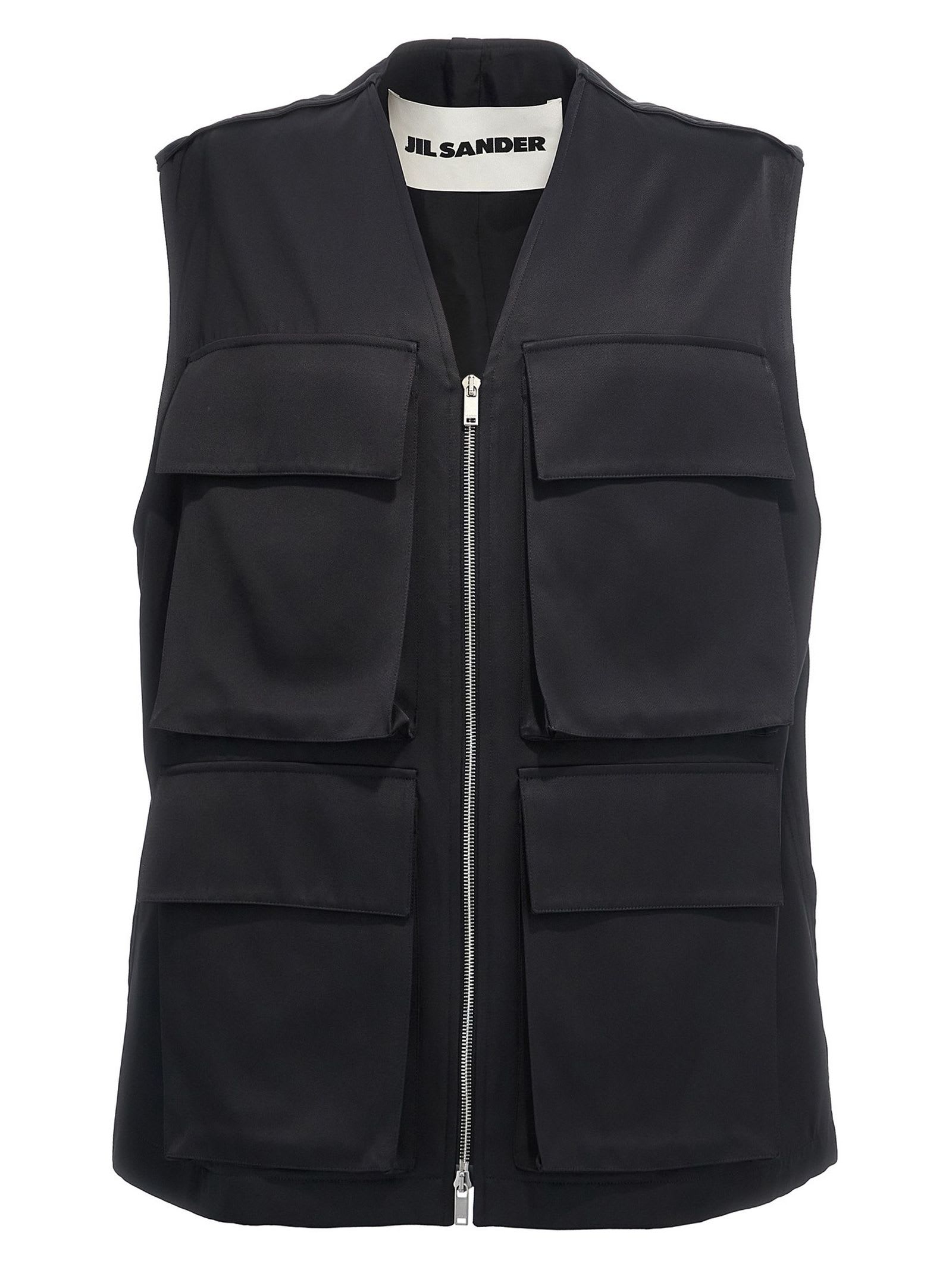 Shop Jil Sander Jackets Black