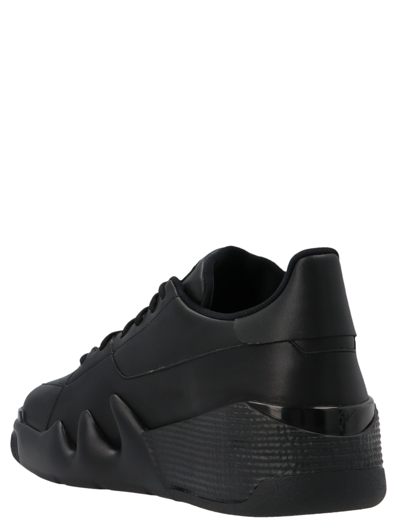 Shop Giuseppe Zanotti Talon Sneakers In Black