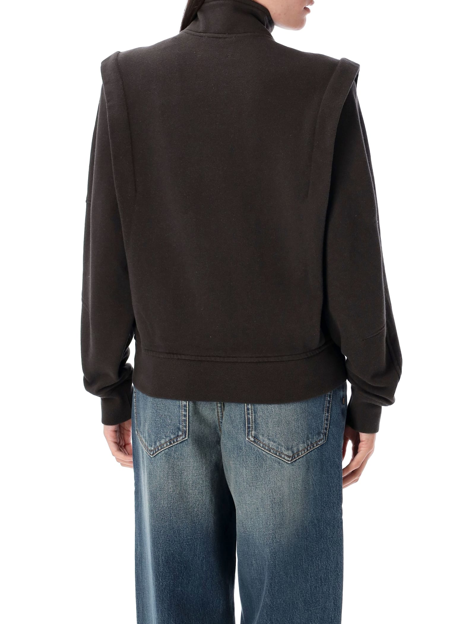 Isabel Marant Étoile Madilia Sweatshirt In Black