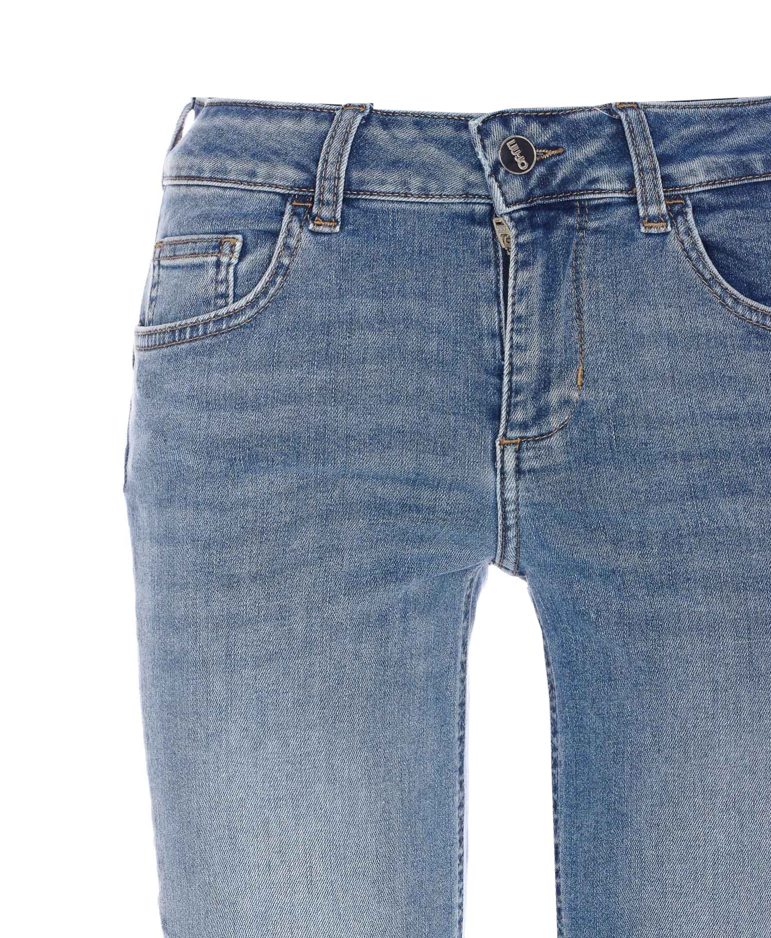 Shop Liu •jo Monroe Denim Jeans In Blue
