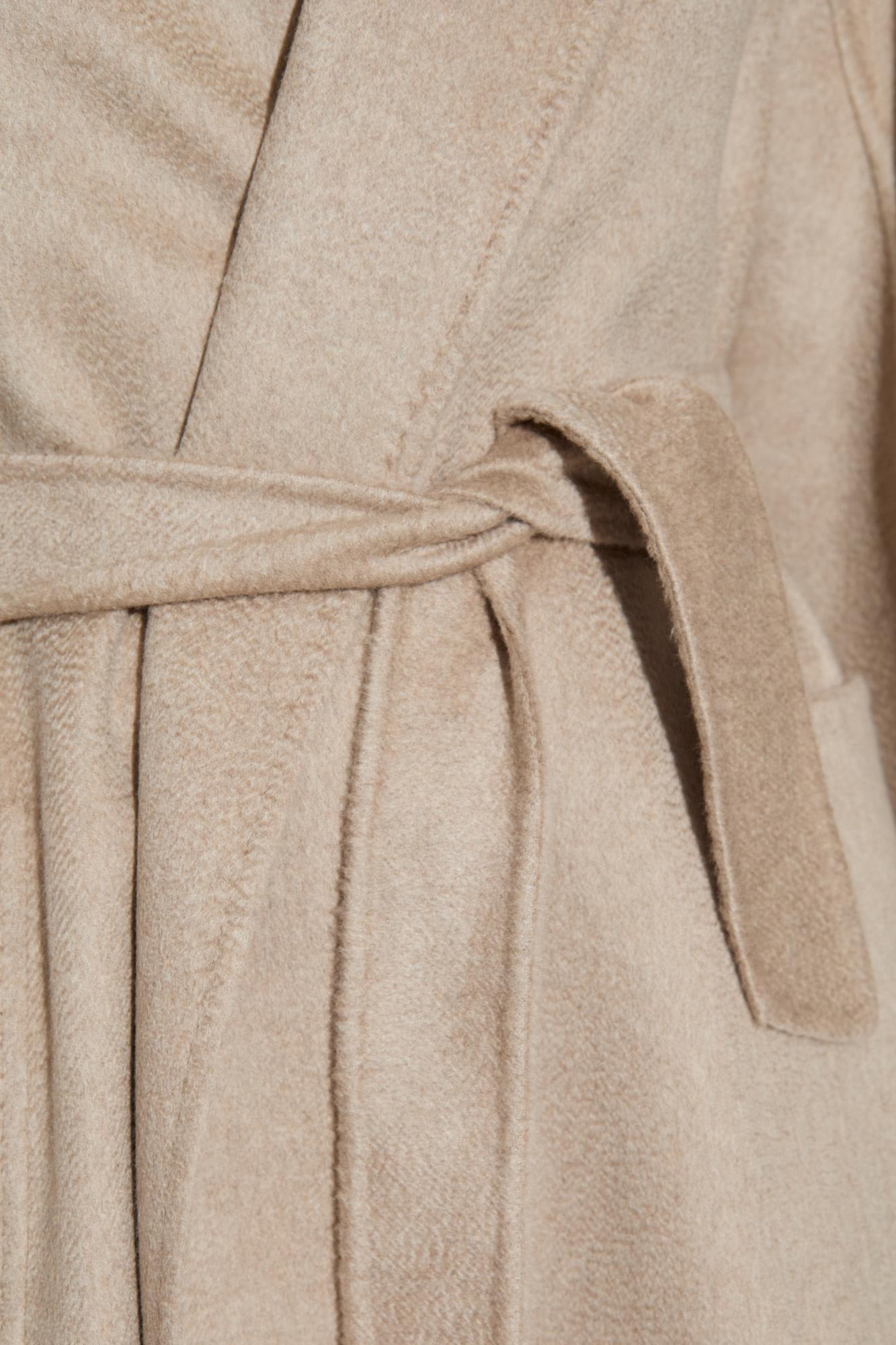 Max Mara Cashmere Coat Ludmilla In White
