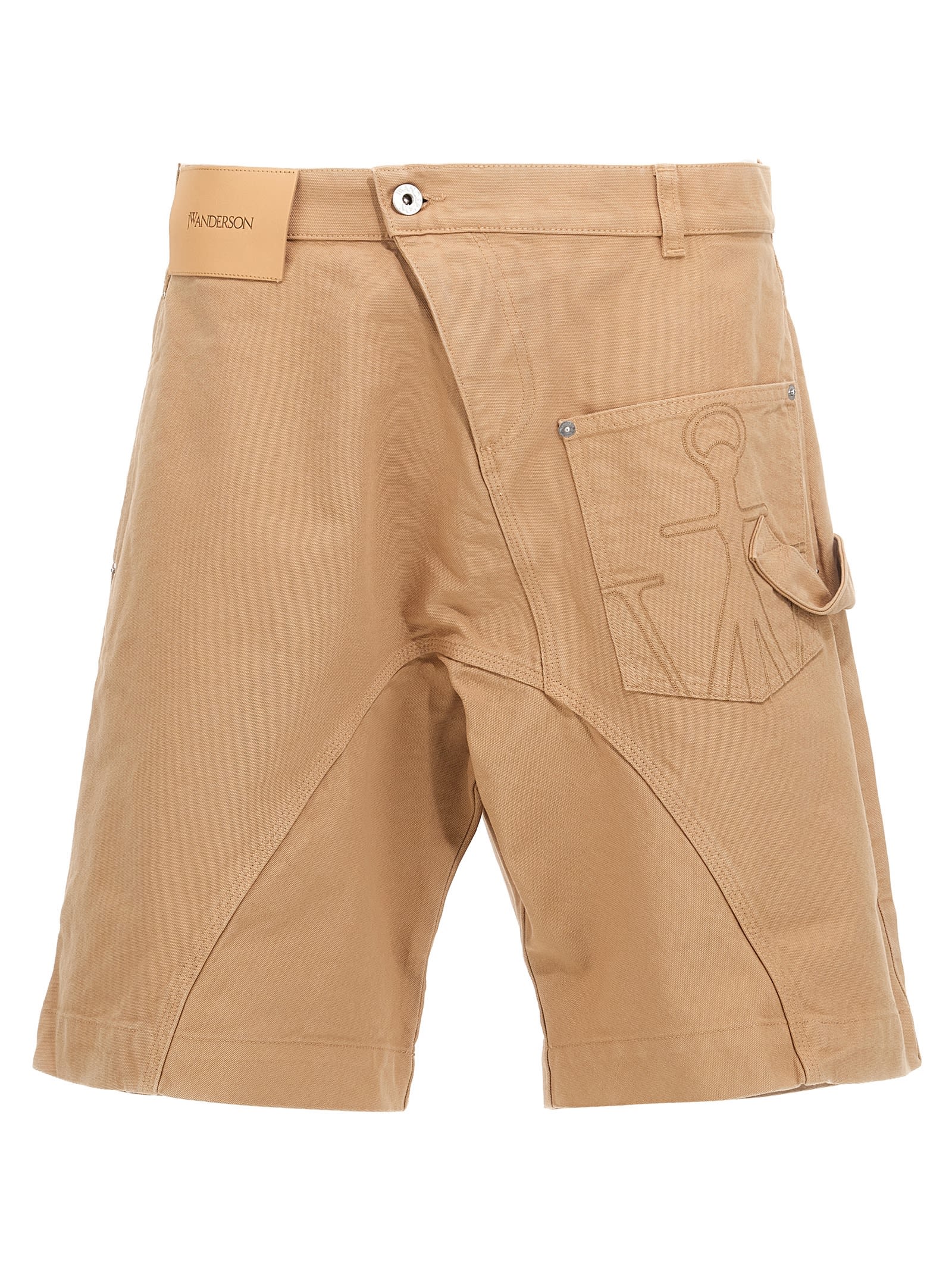 J.W. Anderson J. W. Anderson twisted Workwear Bermuda Shorts