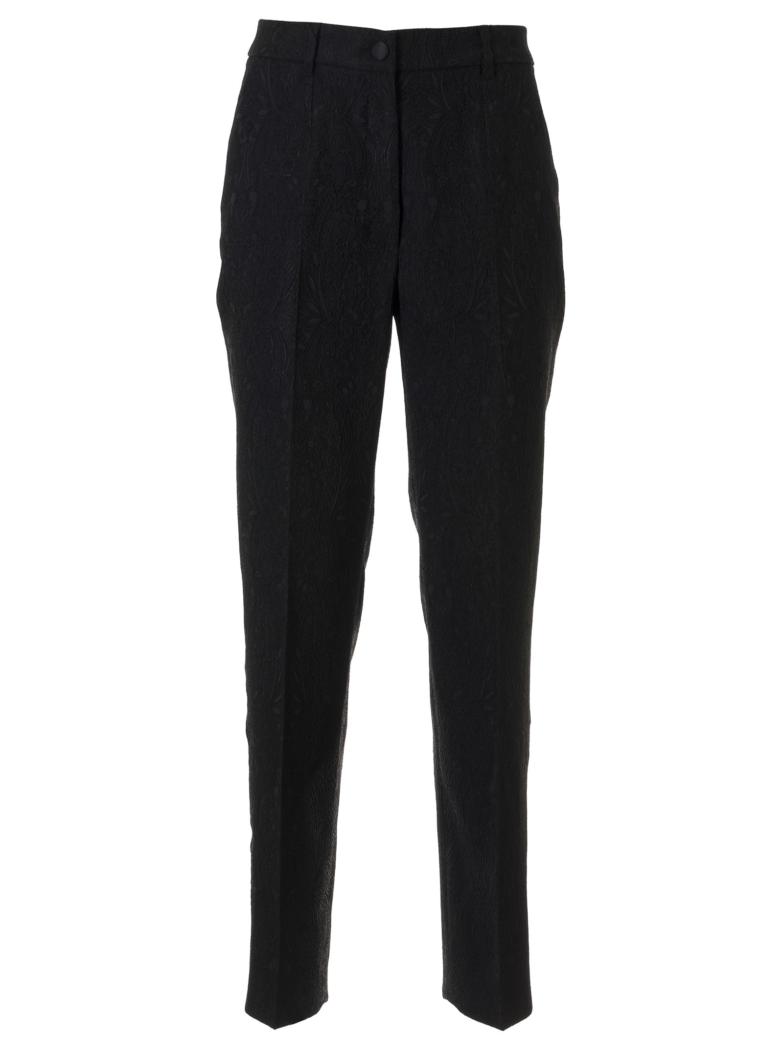 Dolce & Gabbana Slim-fit Trousers In Black