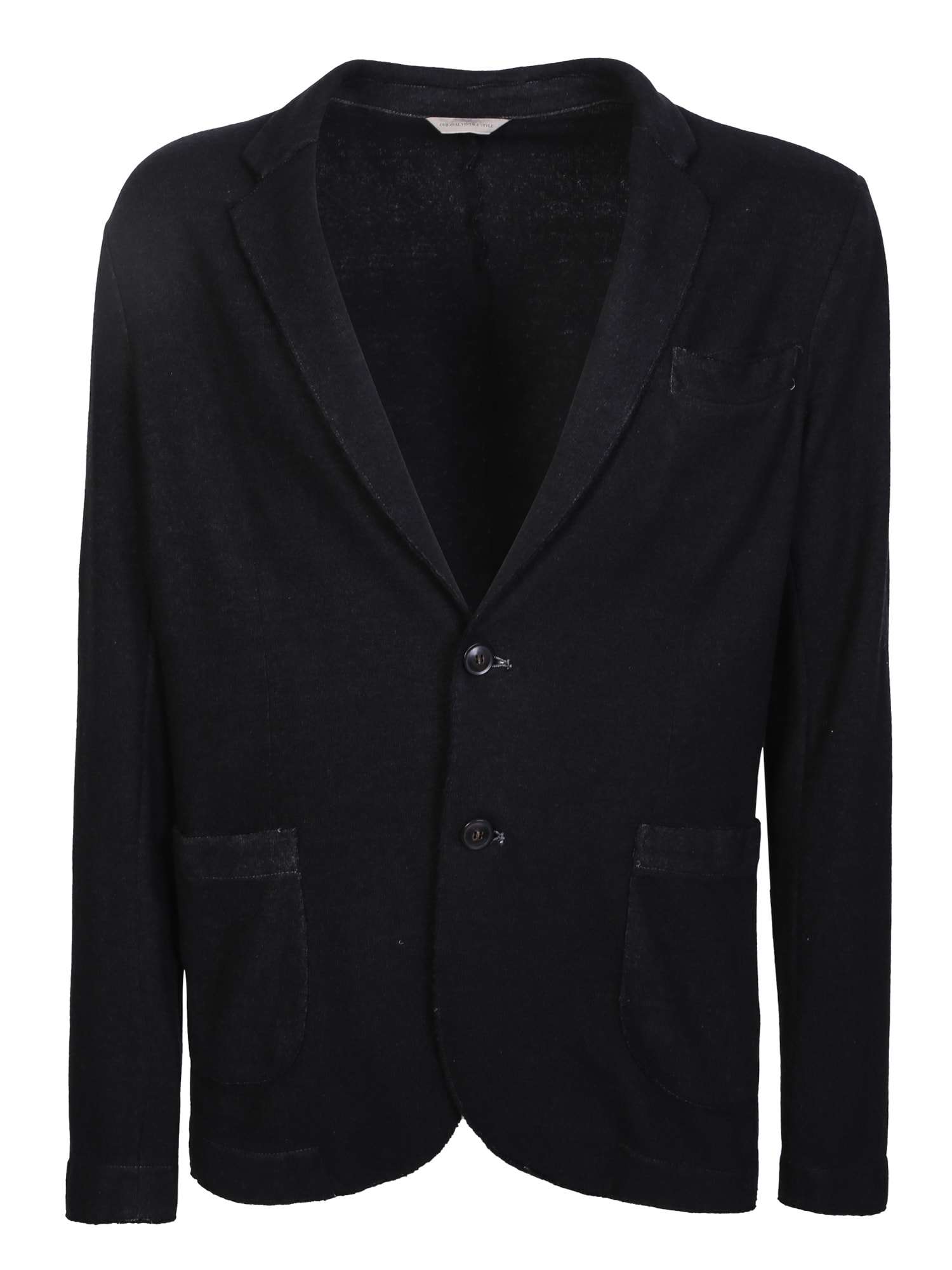 Original Vintage Dark Grey Jersey Jacket