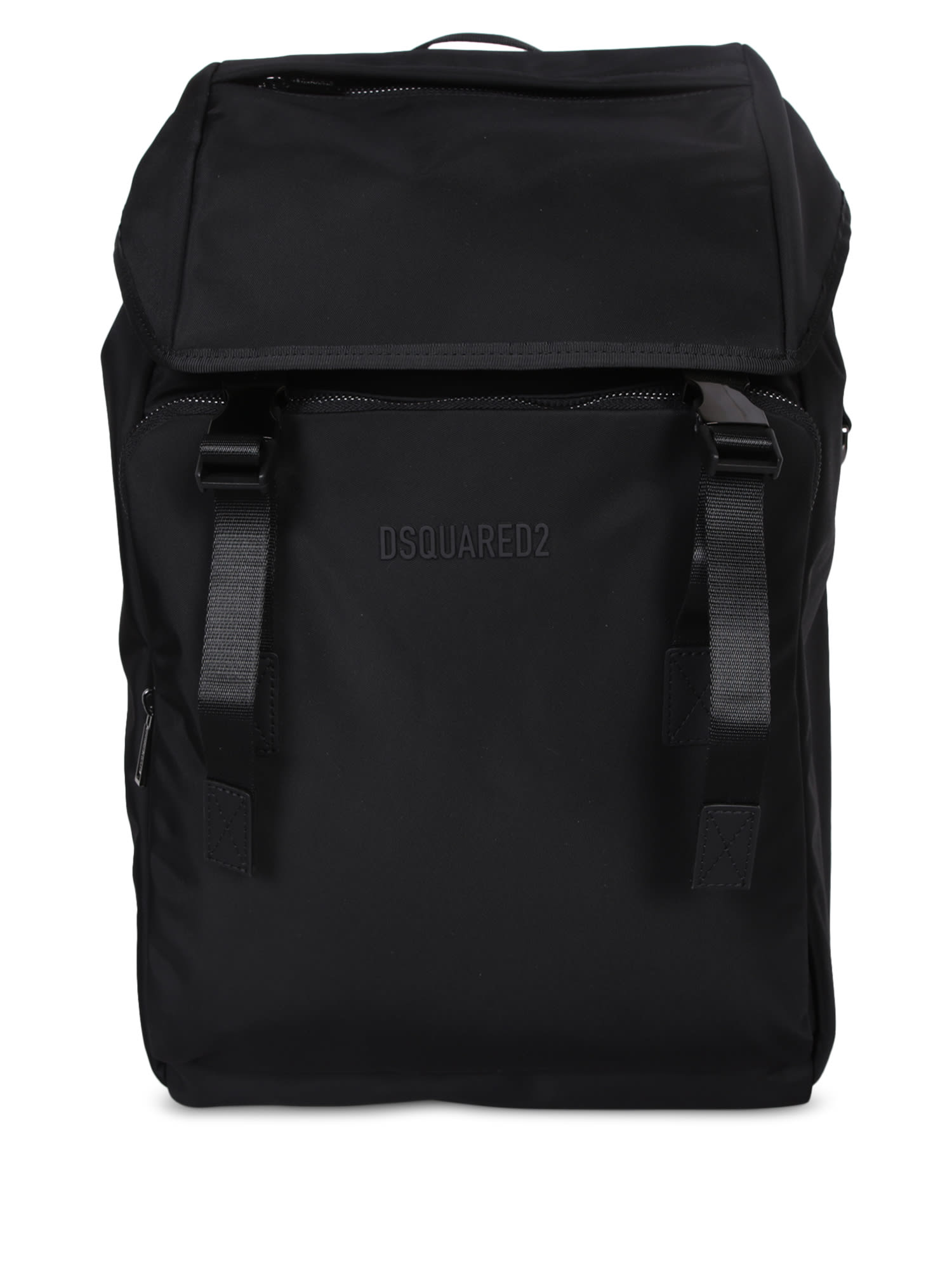 Shop Dsquared2 Urban Black Backpack