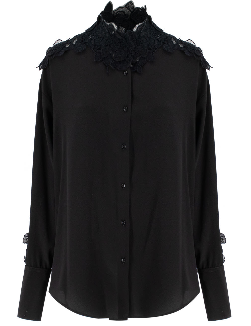 Shop Ermanno Scervino Blouse In Black