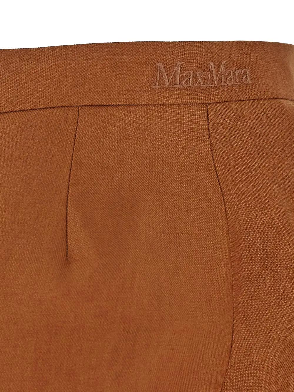 Shop Max Mara Hangar Trouser In Brown