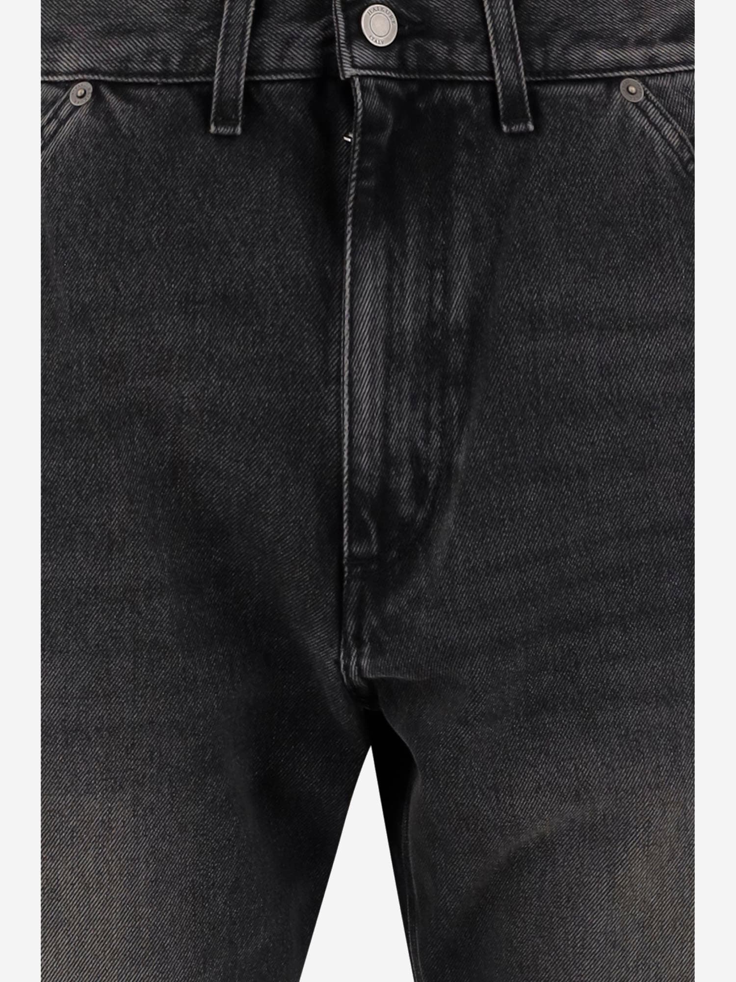 Haikure Jeans Washed Effect In Black