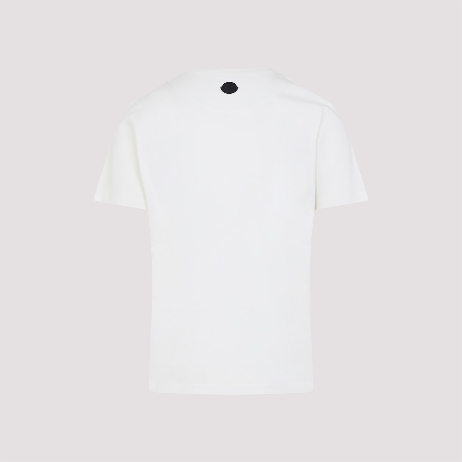 Moncler Short Sleeves T-shirt In White