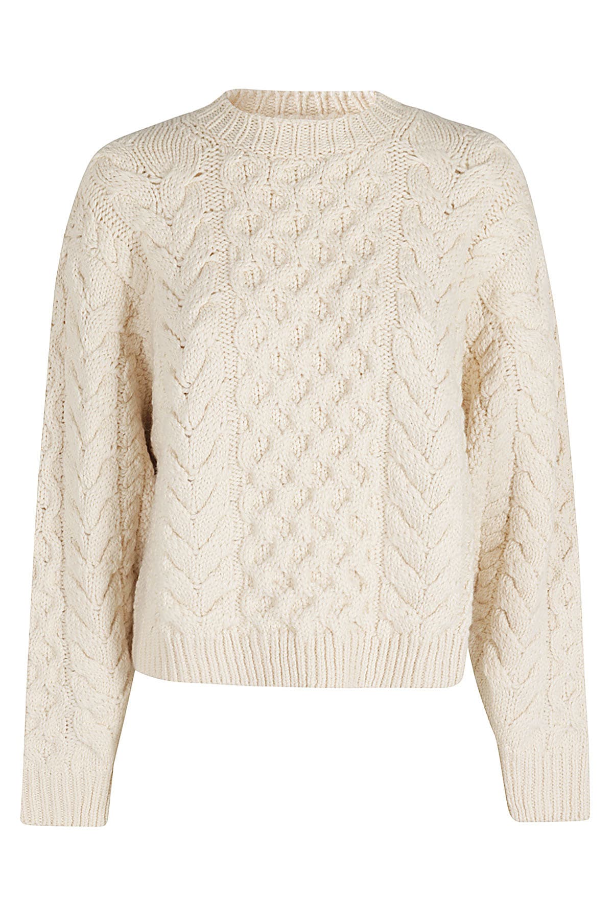 Isabel Marant Étoile Jake Cable-knit Jumper In Ec