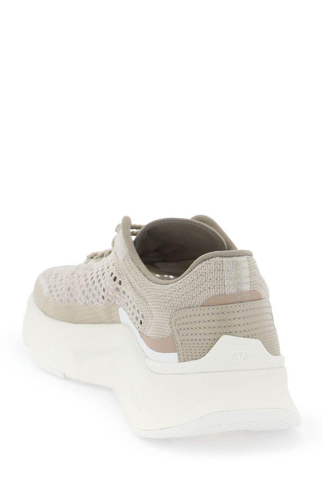 Shop Valentino True Actress Mesh Sneakers