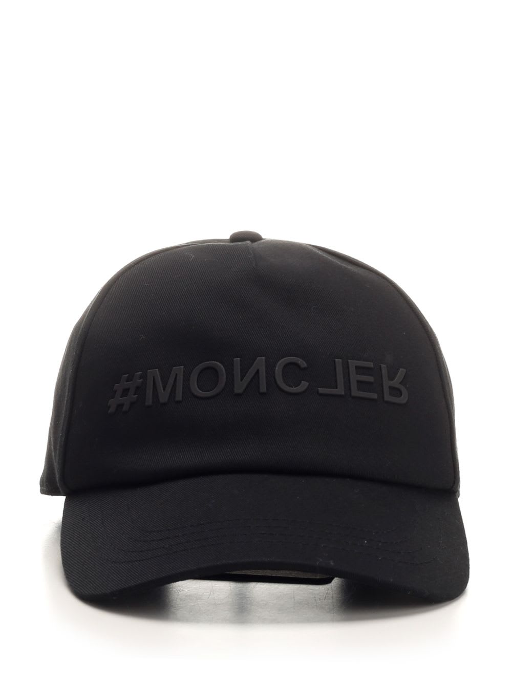 Shop Moncler Black Baseball Hat