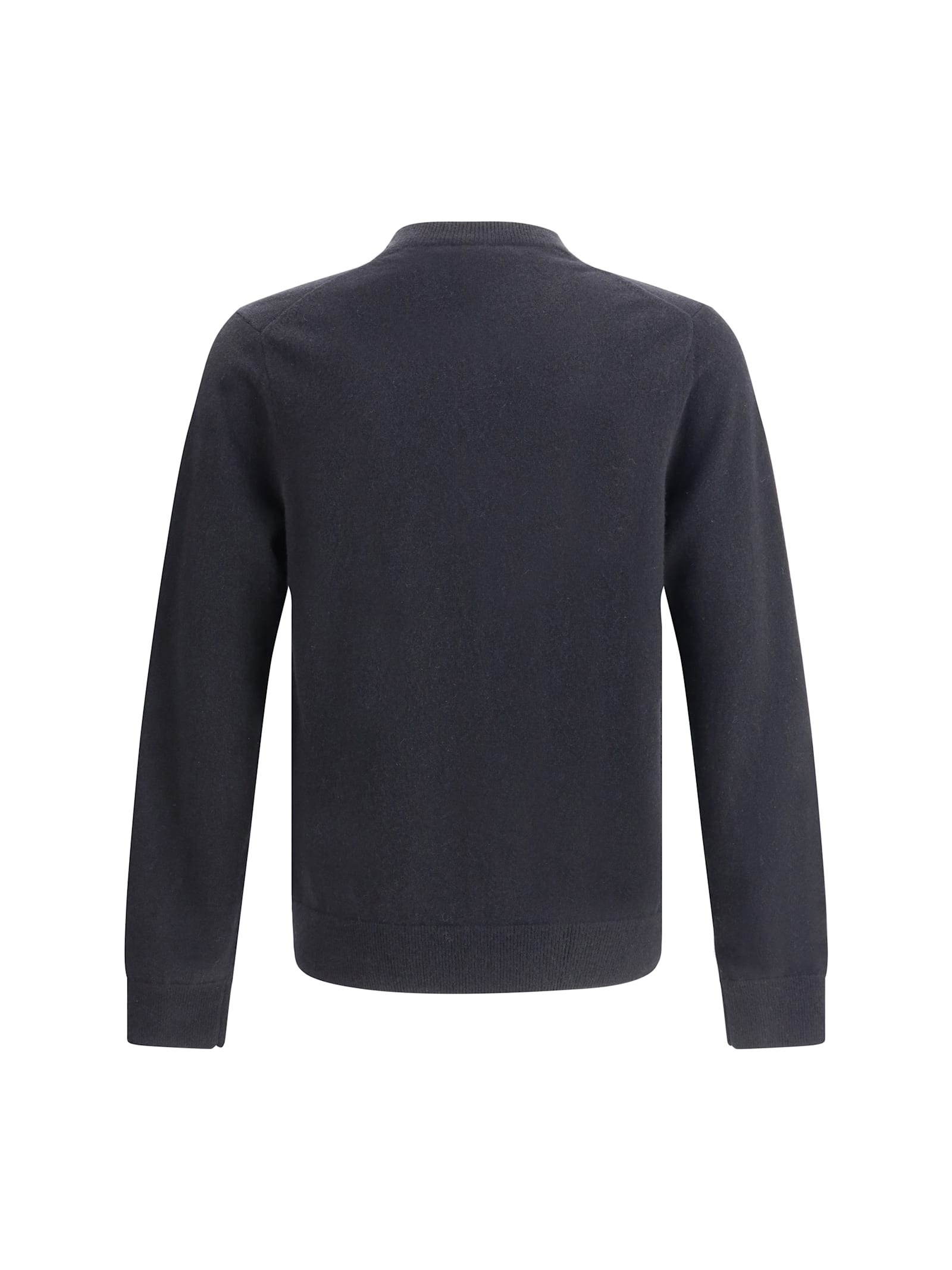 Comme Des Garçons Shirt Wool Cardigan In Blue
