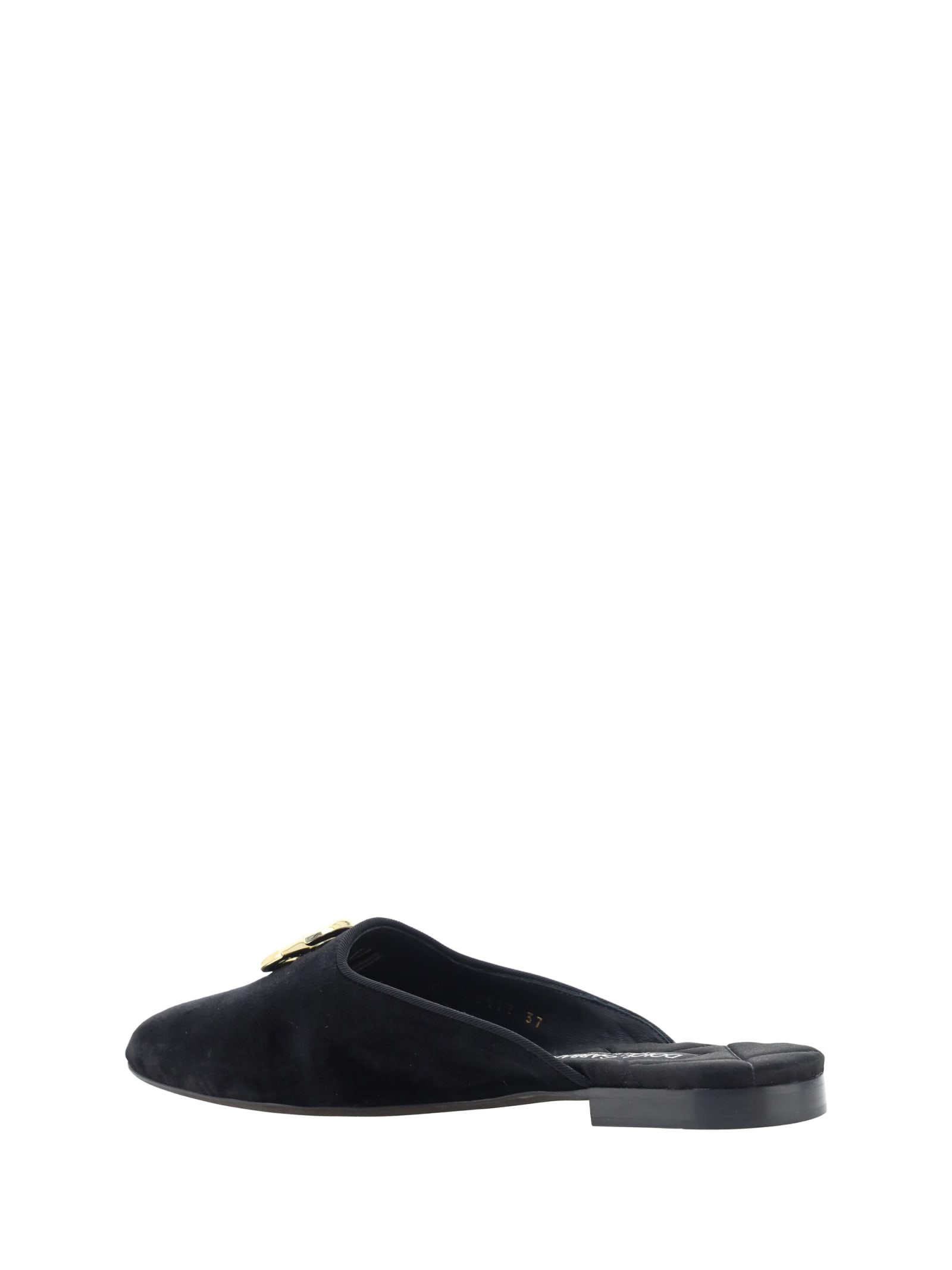 Shop Dolce & Gabbana Mules In Nero