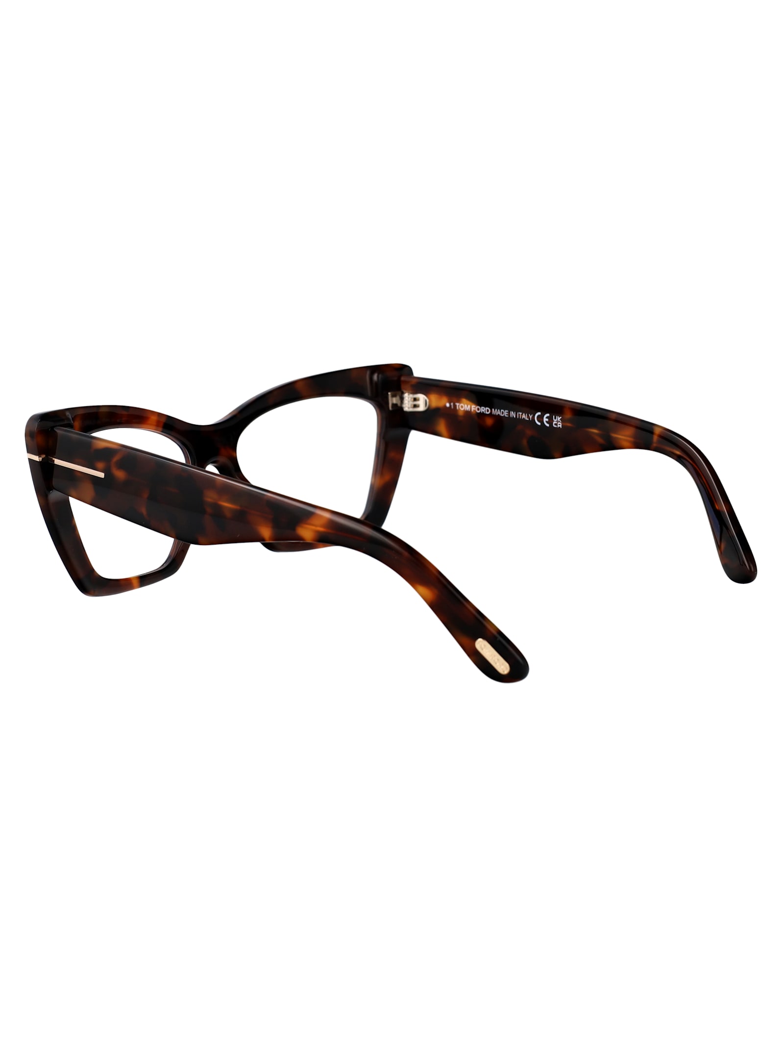 Tom Ford Avana Scura Acetate Glasses In Brown