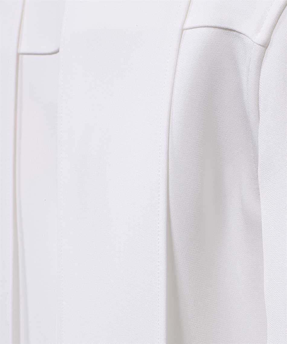 Shop Ferragamo Rayon Blouse In White