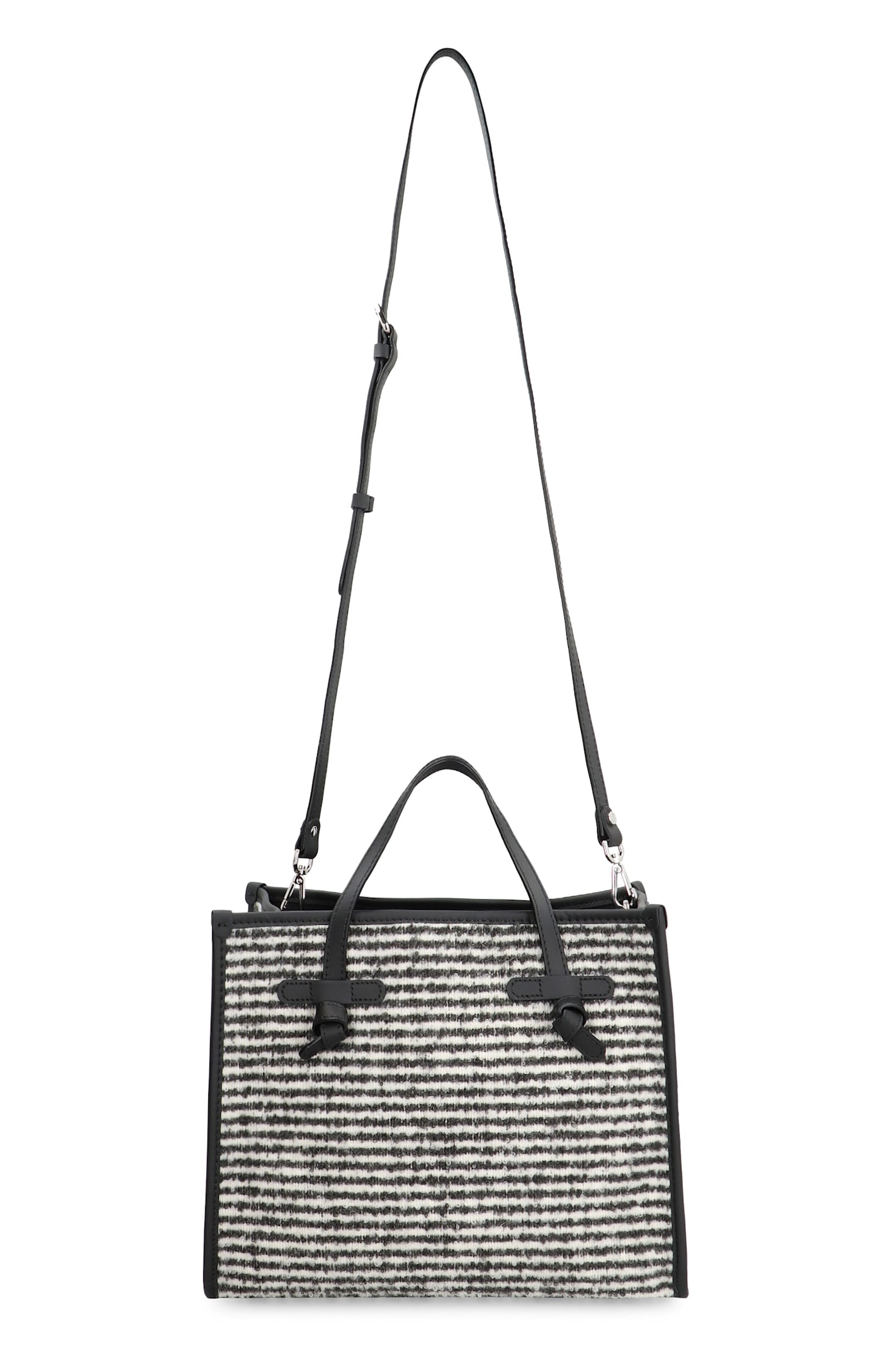 Shop Gianni Chiarini Miss Marcella Handbag In Black