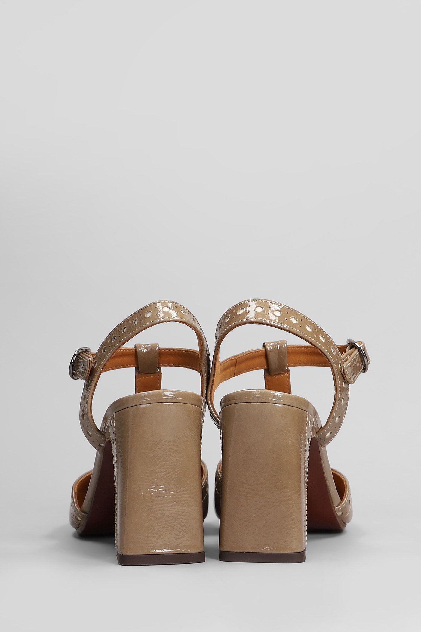 Chie Mihara Mira 46 Pumps In Taupe Leather In Taupe