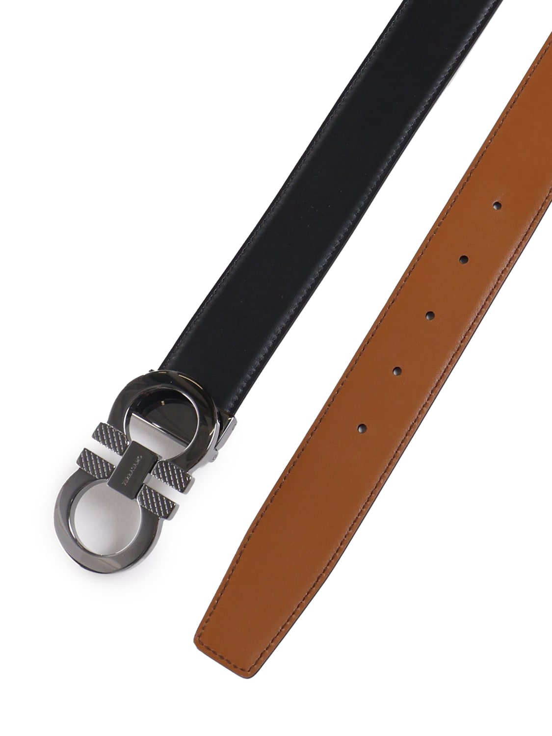 Shop Ferragamo Gancini Belt