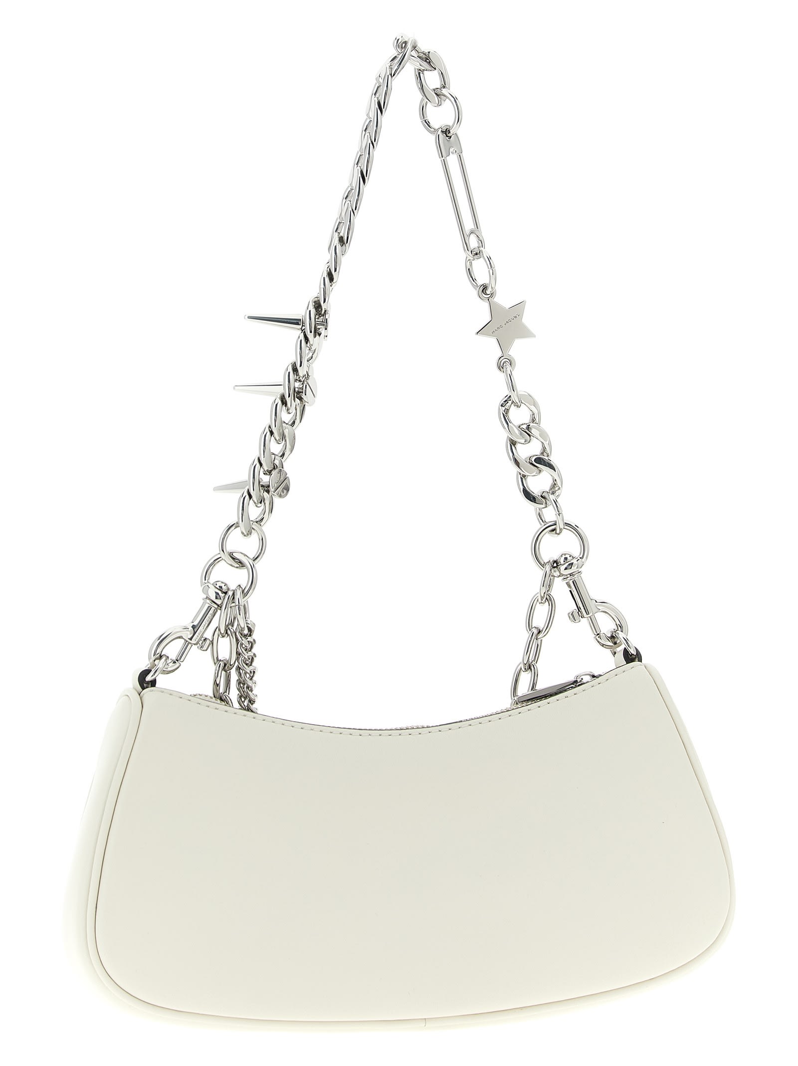 Marc Jacobs The Star Charm Shoulder Bag In White