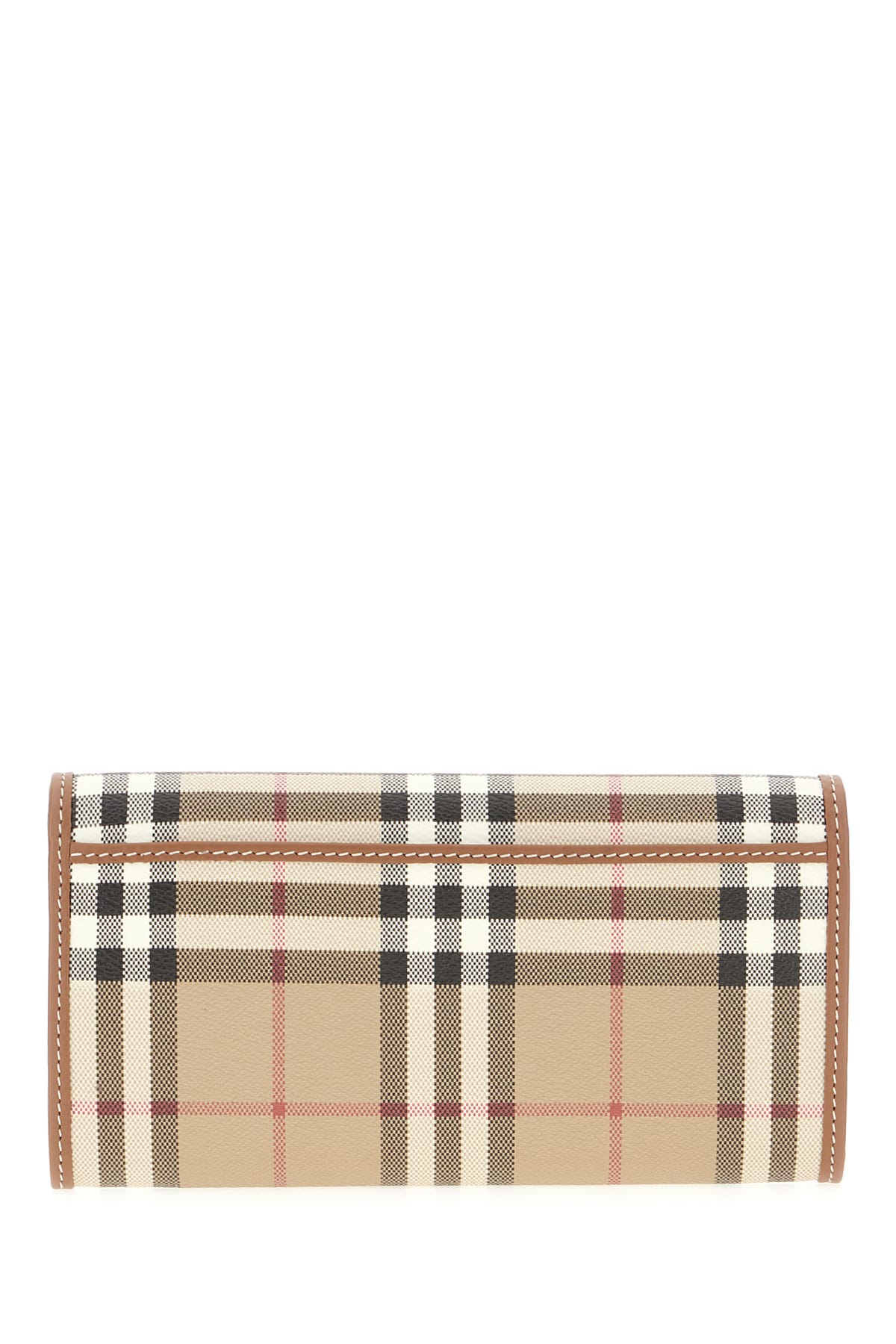 Shop Burberry Printed Fabric Wallet In Archive Beige