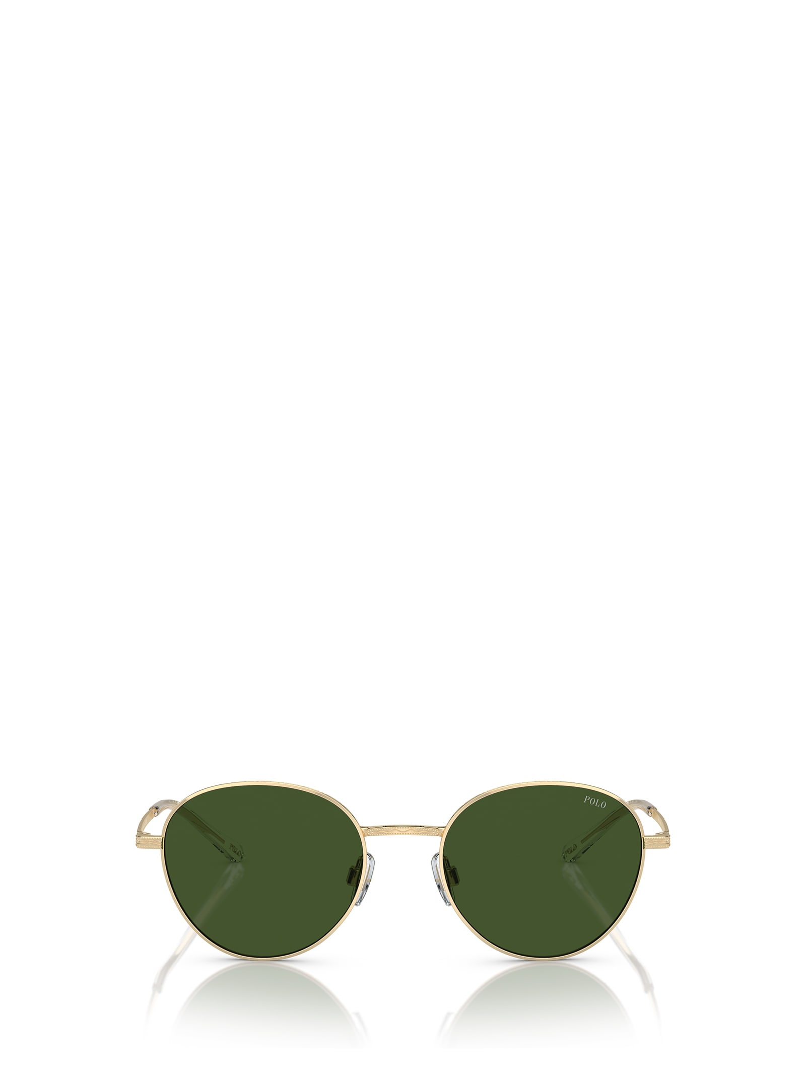 Polo Ralph Lauren Ph3144 Shiny Pale Gold Sunglasses