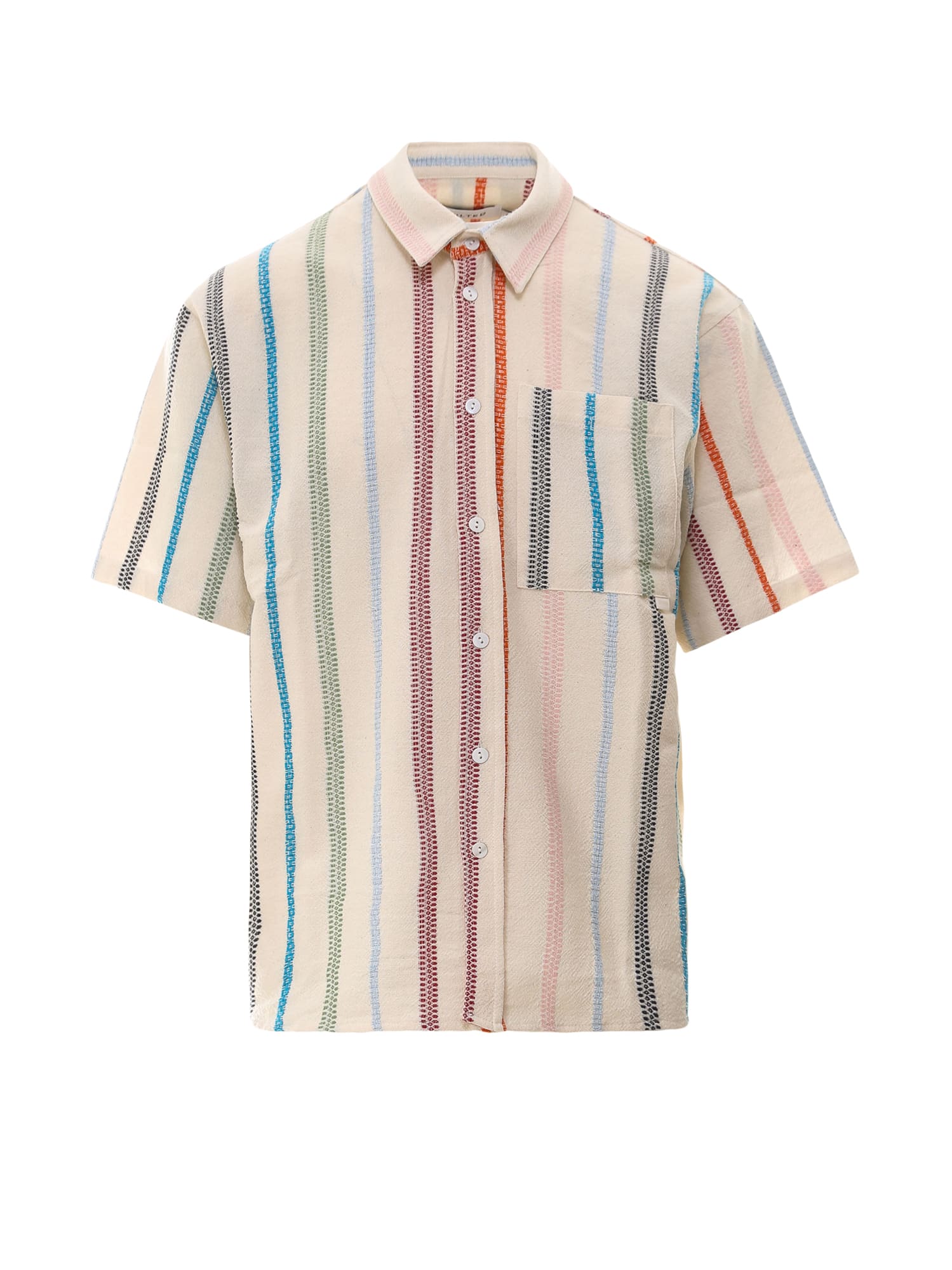 THE SILTED COMPANY SHIRT,SSKPWH MULTICOLO