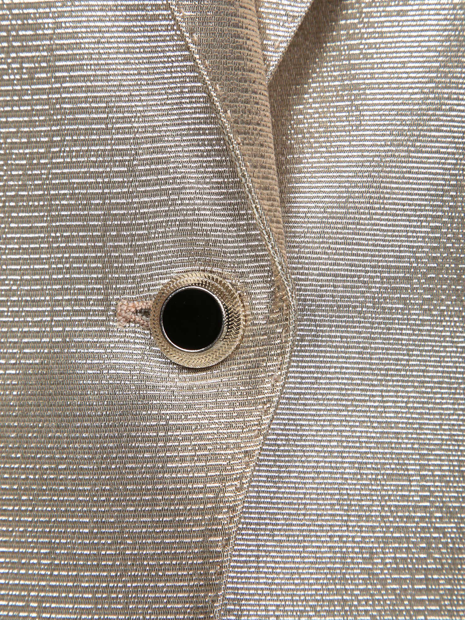 Tom Ford Tailored Gold Lurex Wool Jacket In Metallic