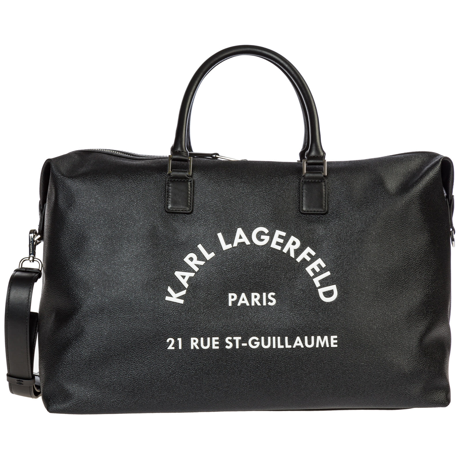 Karl Lagerfeld Karl Lagerfeld Travel Duffle Weekend Shoulder Bag Rue St ...