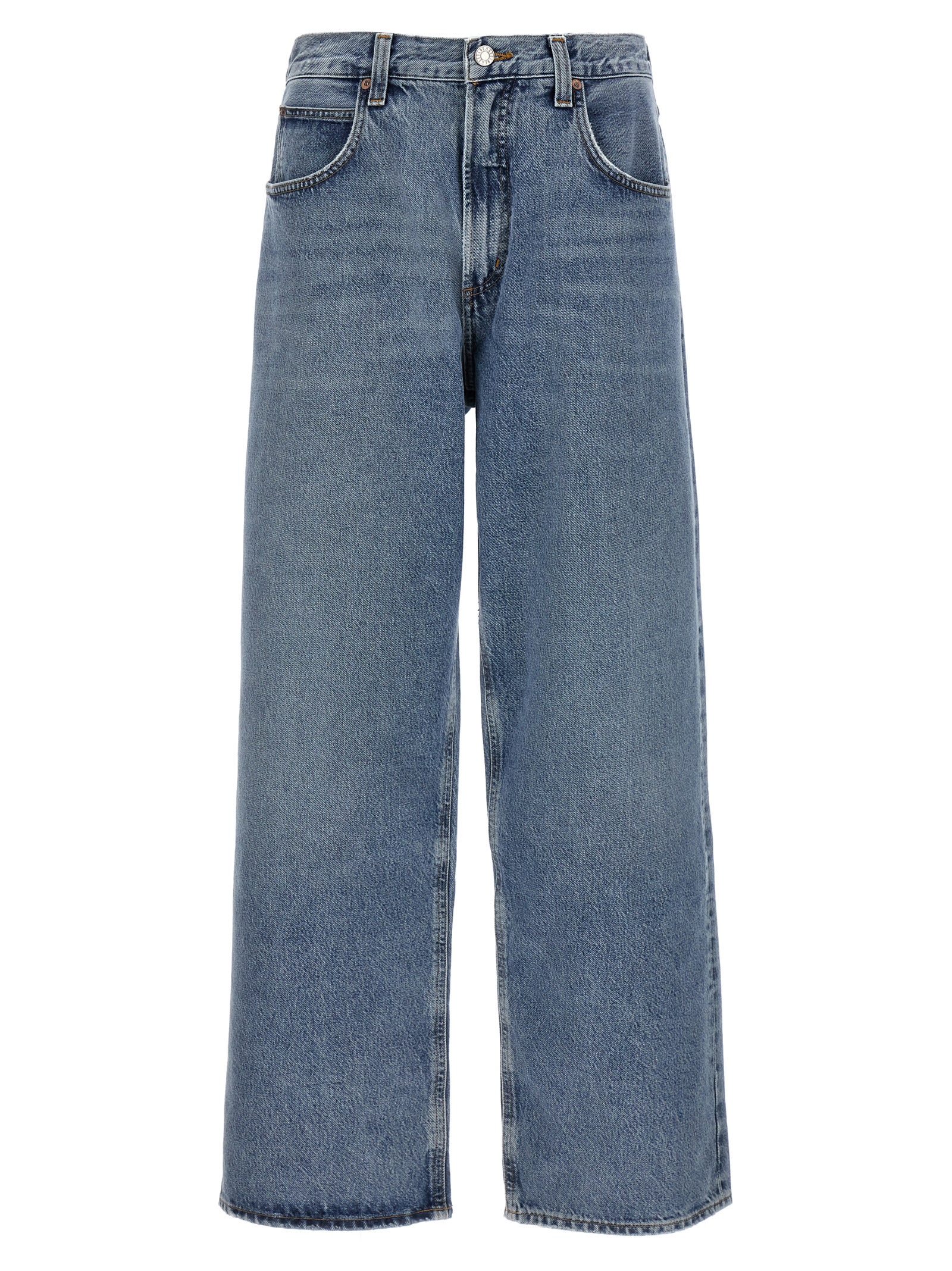 Shop Agolde Fusion Jeans In Blue