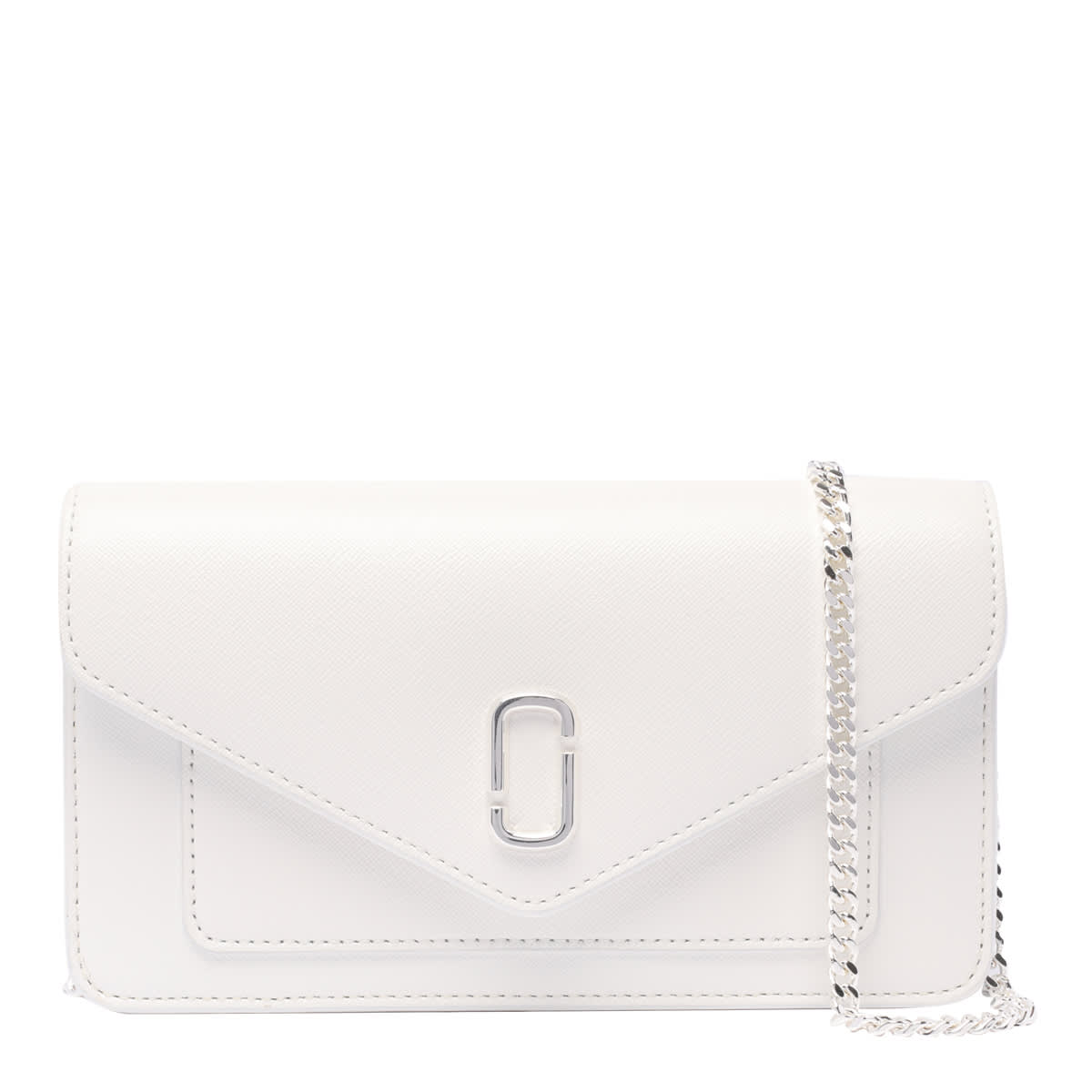 Marc Jacobs The Longshot Chain Wallet Dtm In Bianco