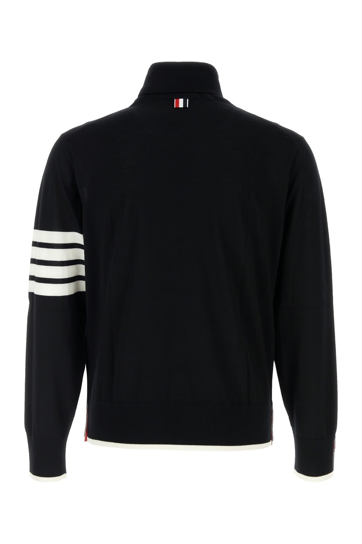 Shop Thom Browne Jersey Stitch Relaxe In Black