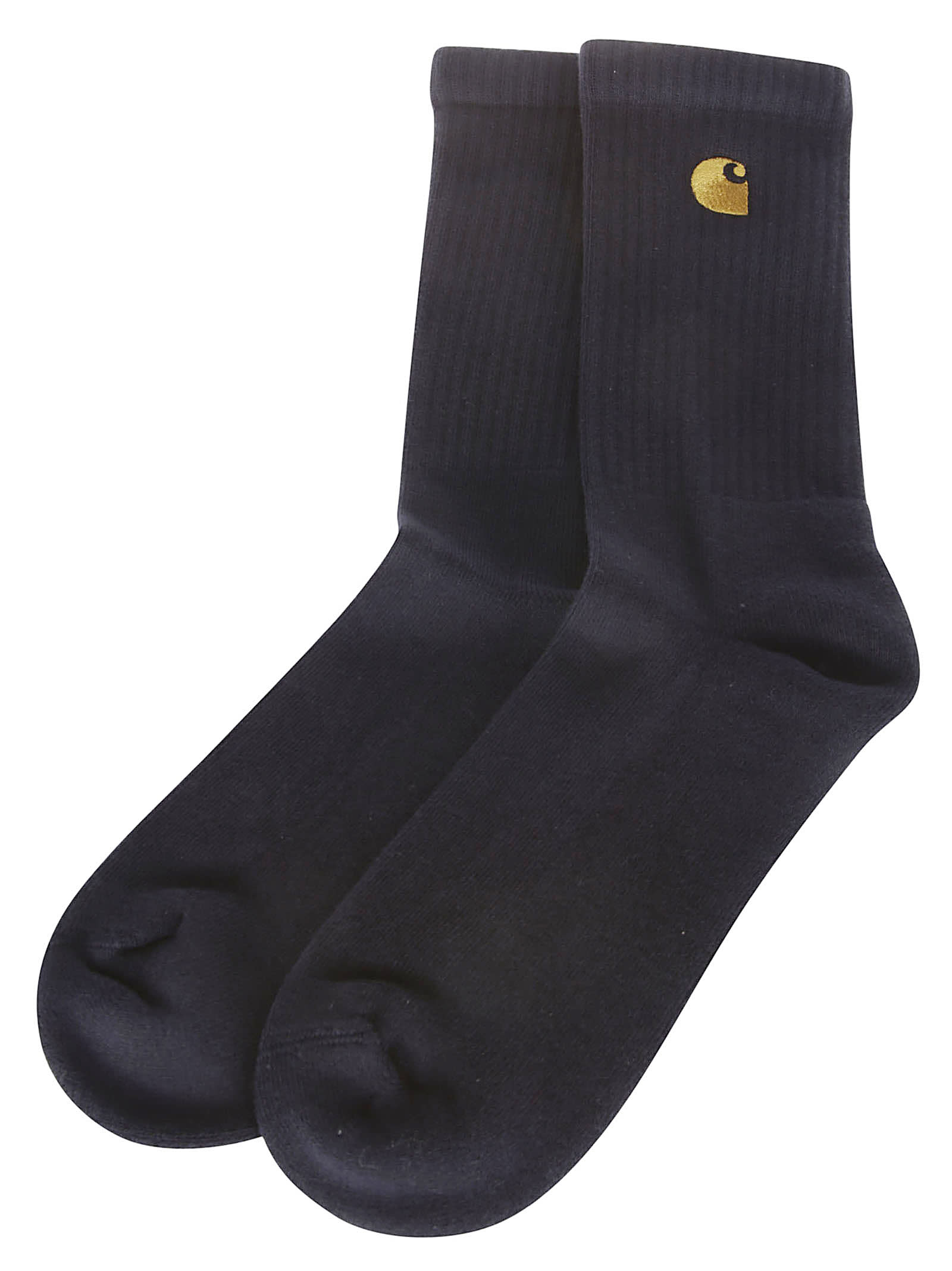 Carhartt Chase Socks In Darknavygold