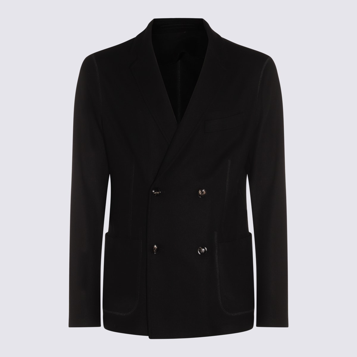 Black Cashmere Blazer
