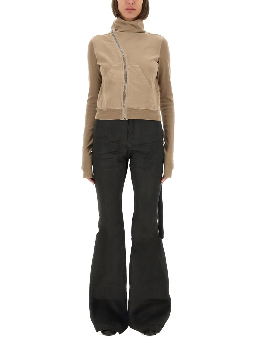 Drkshdw Mountain Sweatshirt In Brown