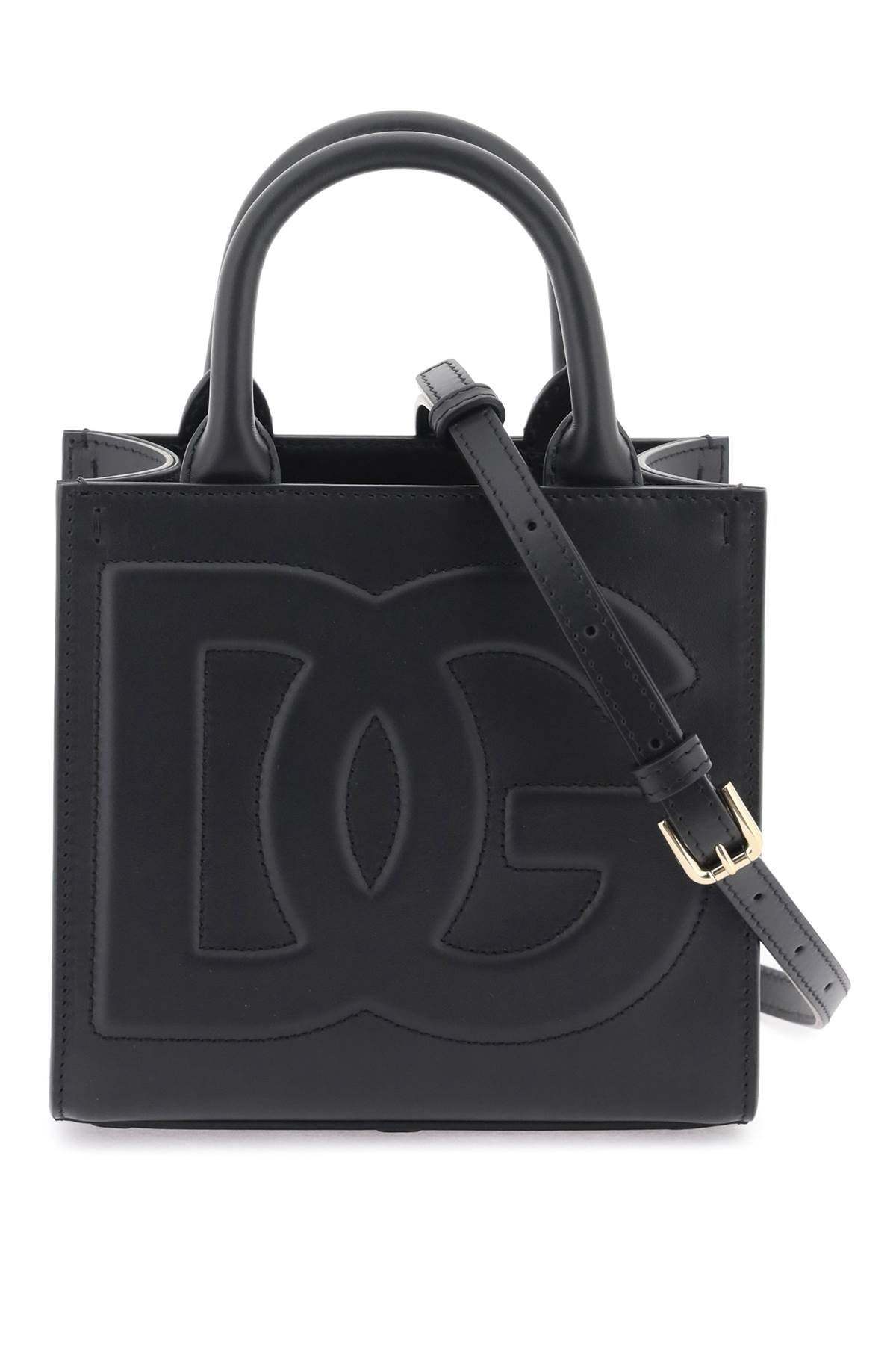 Shop Dolce & Gabbana Dg Daily Small Tote Bag In Nero