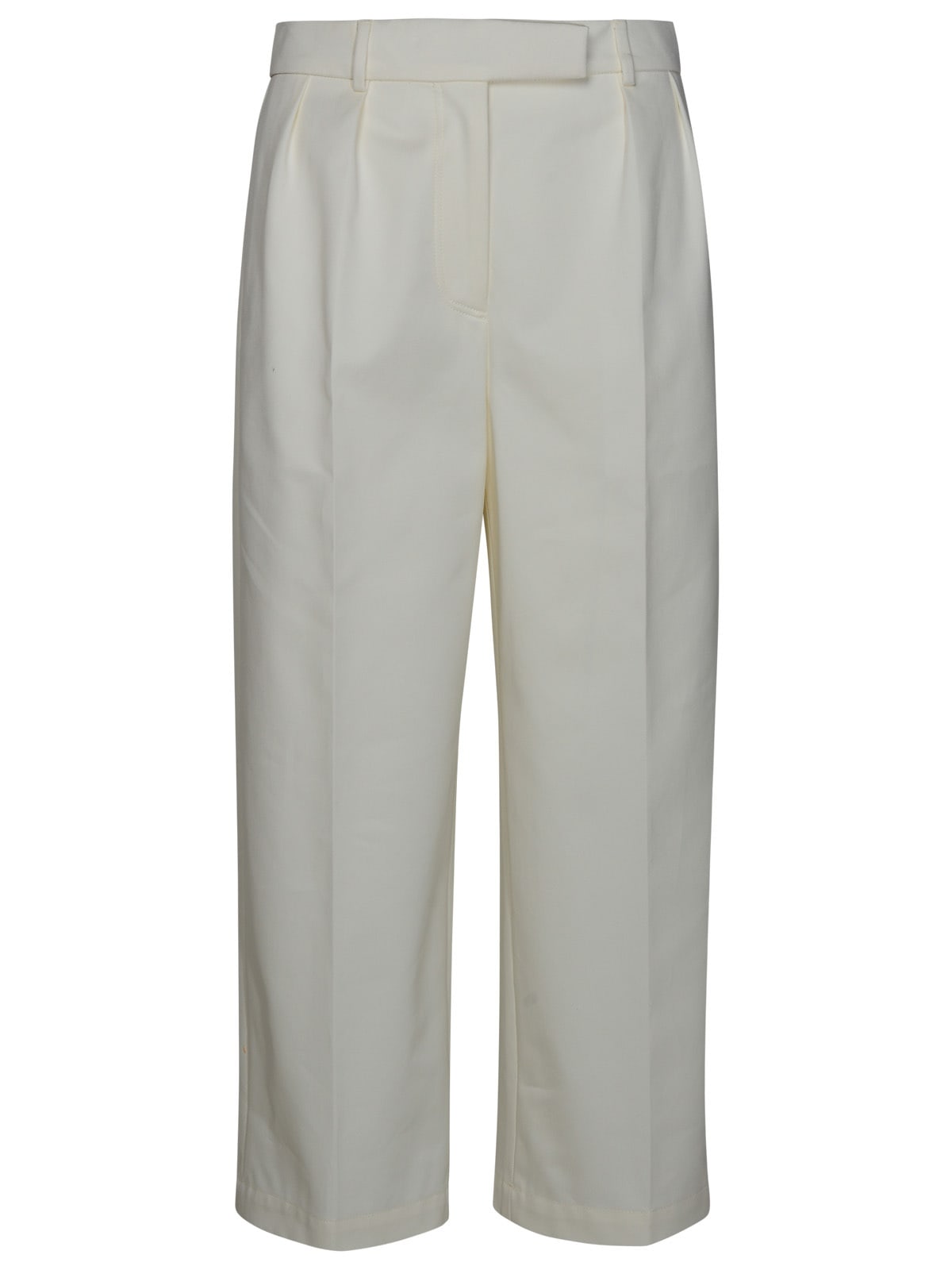 Shop Thom Browne White Cotton Pants