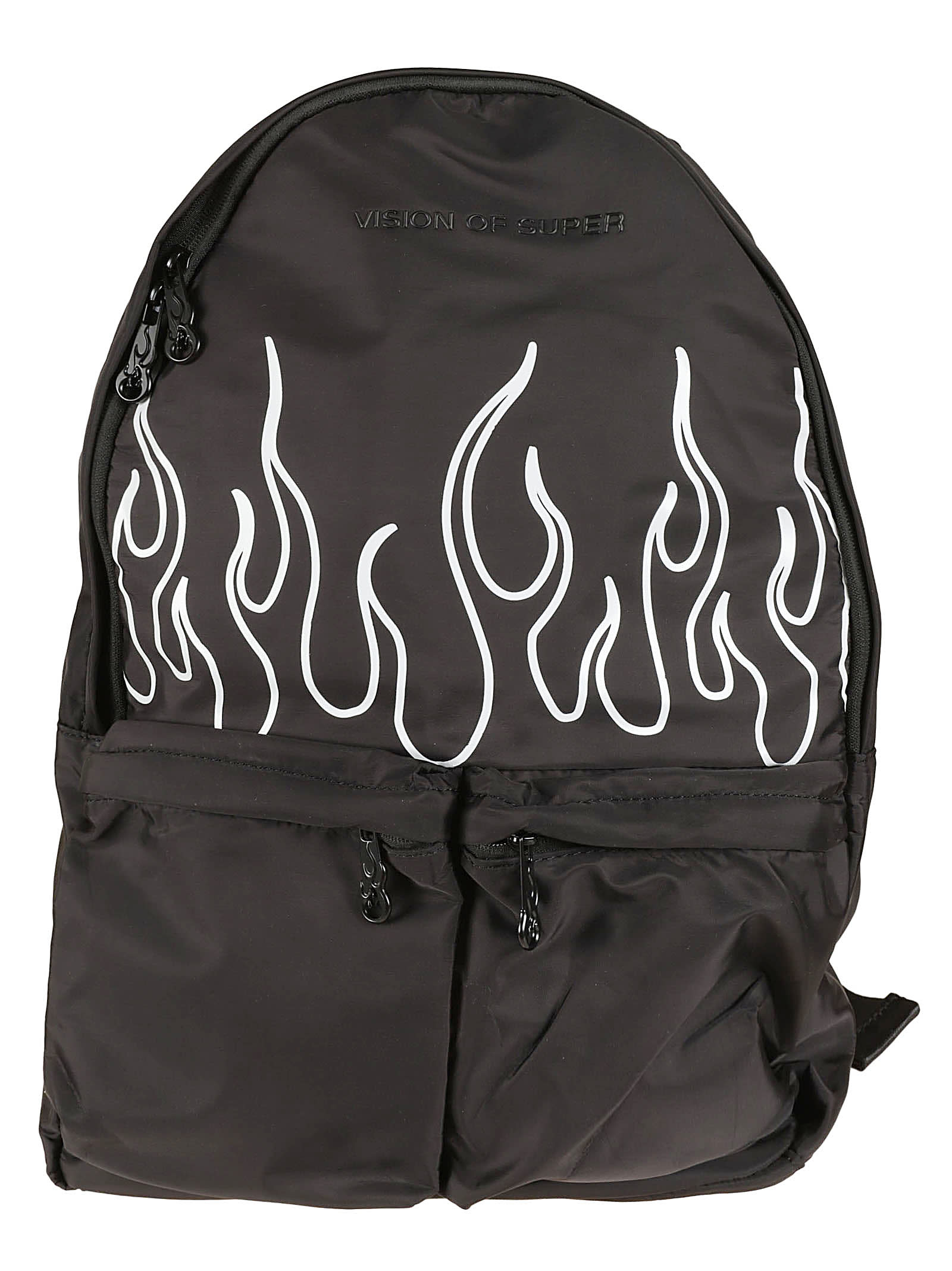 Vision of Super Flame Print Backpack