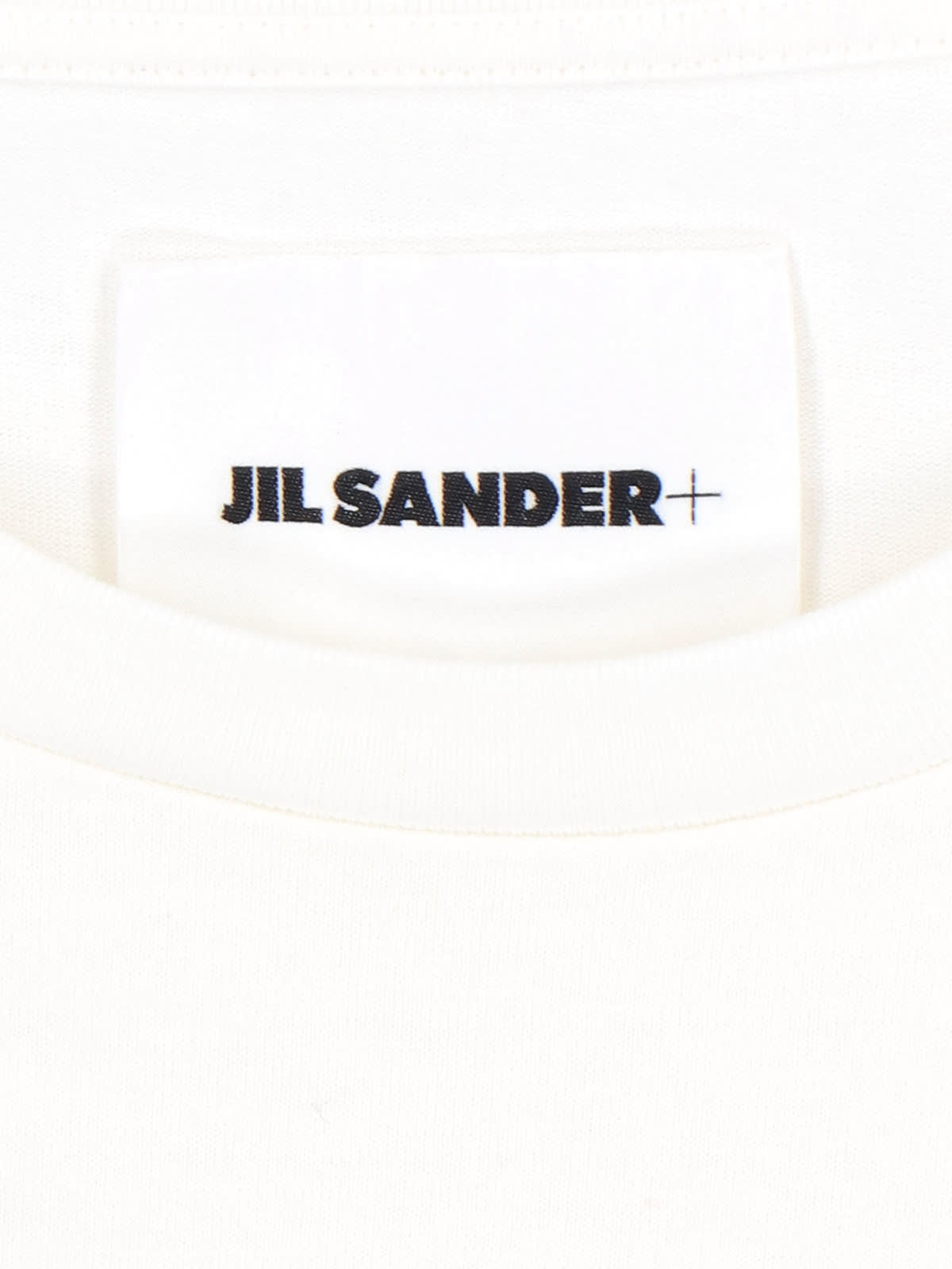 Shop Jil Sander Logo T-shirt In White