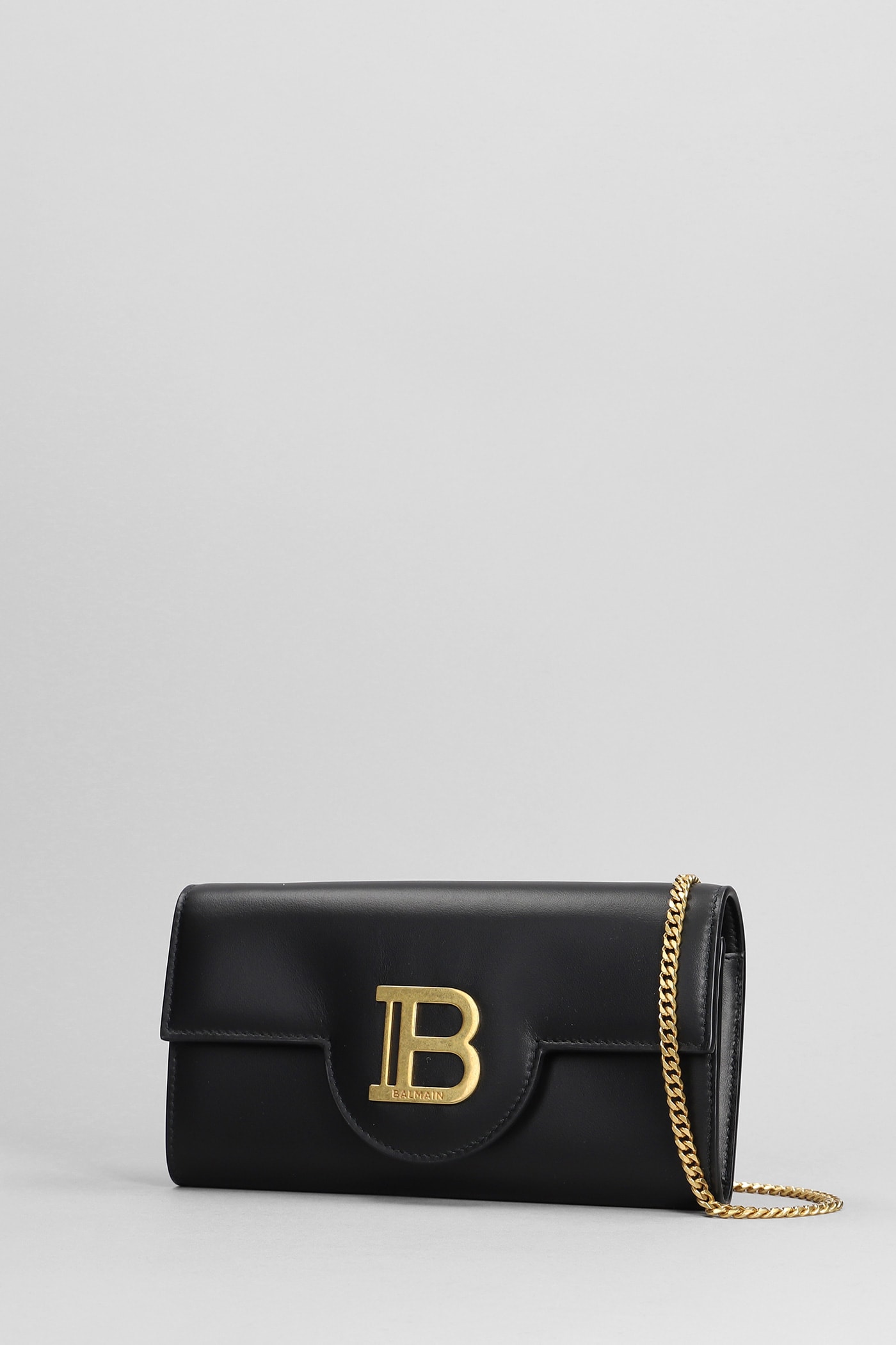 Shop Balmain B Buzz Wallet In Black Leather