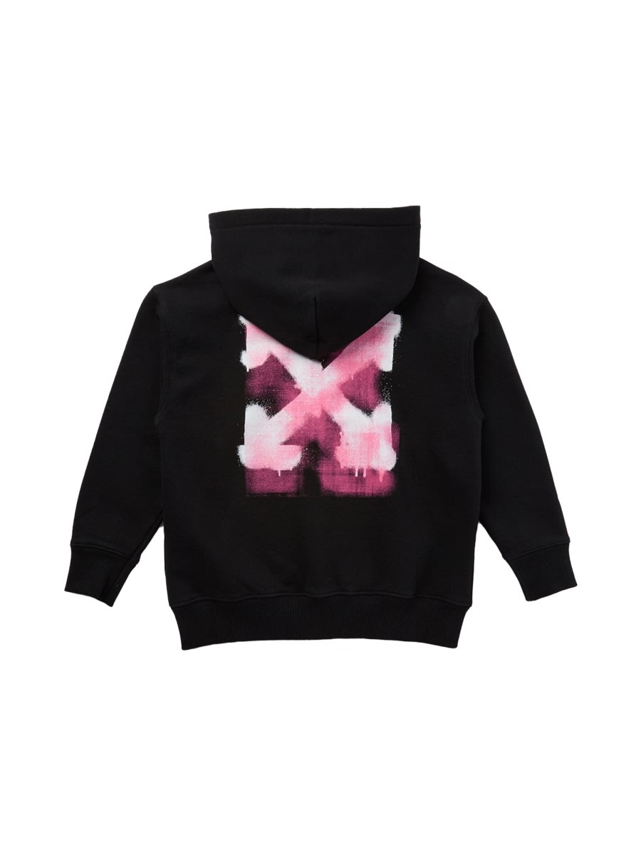 Off-white Arrowspray Logo Sweatshirt In Multi