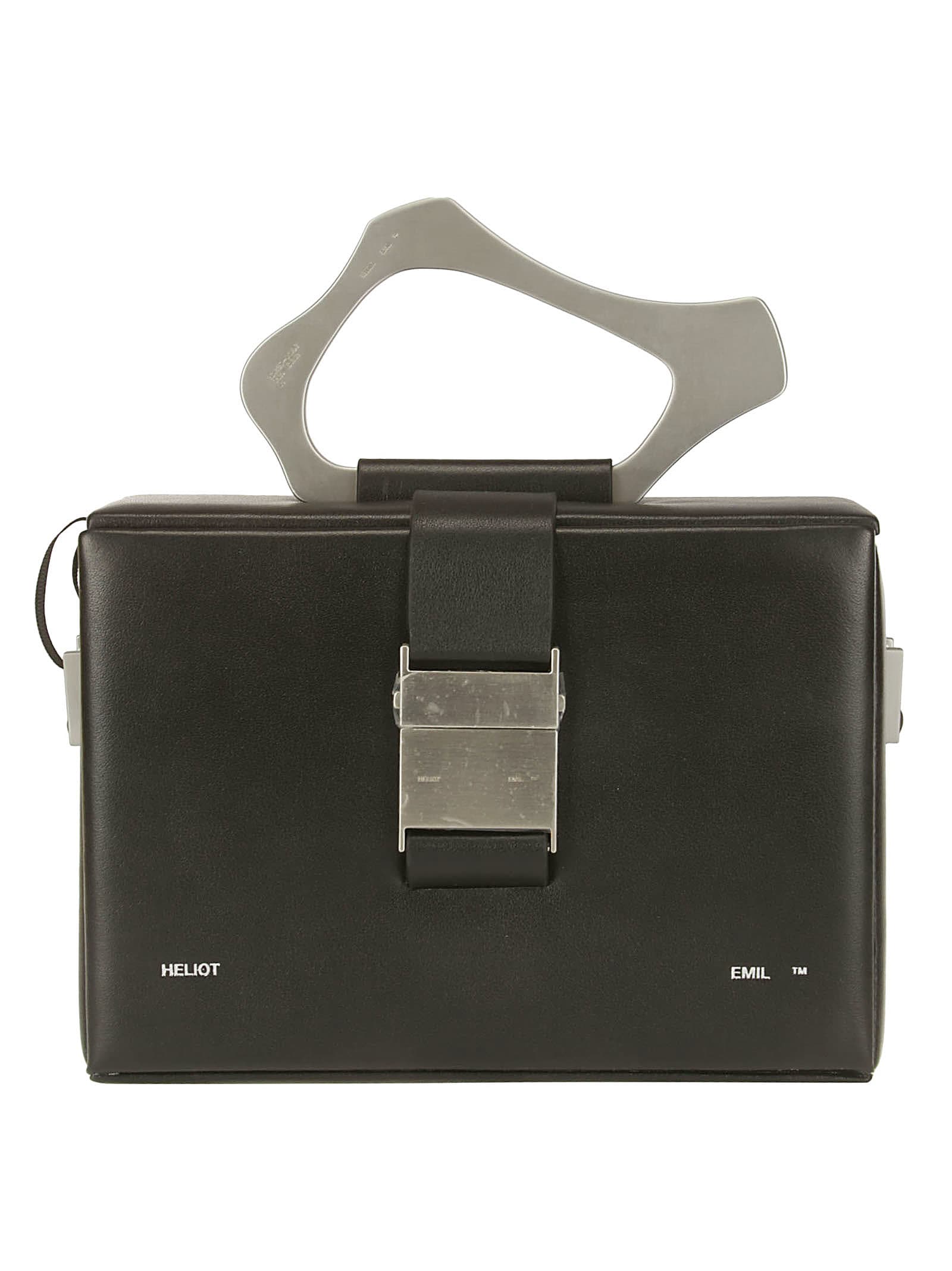 Shop Heliot Emil Solely Box Bag In Black