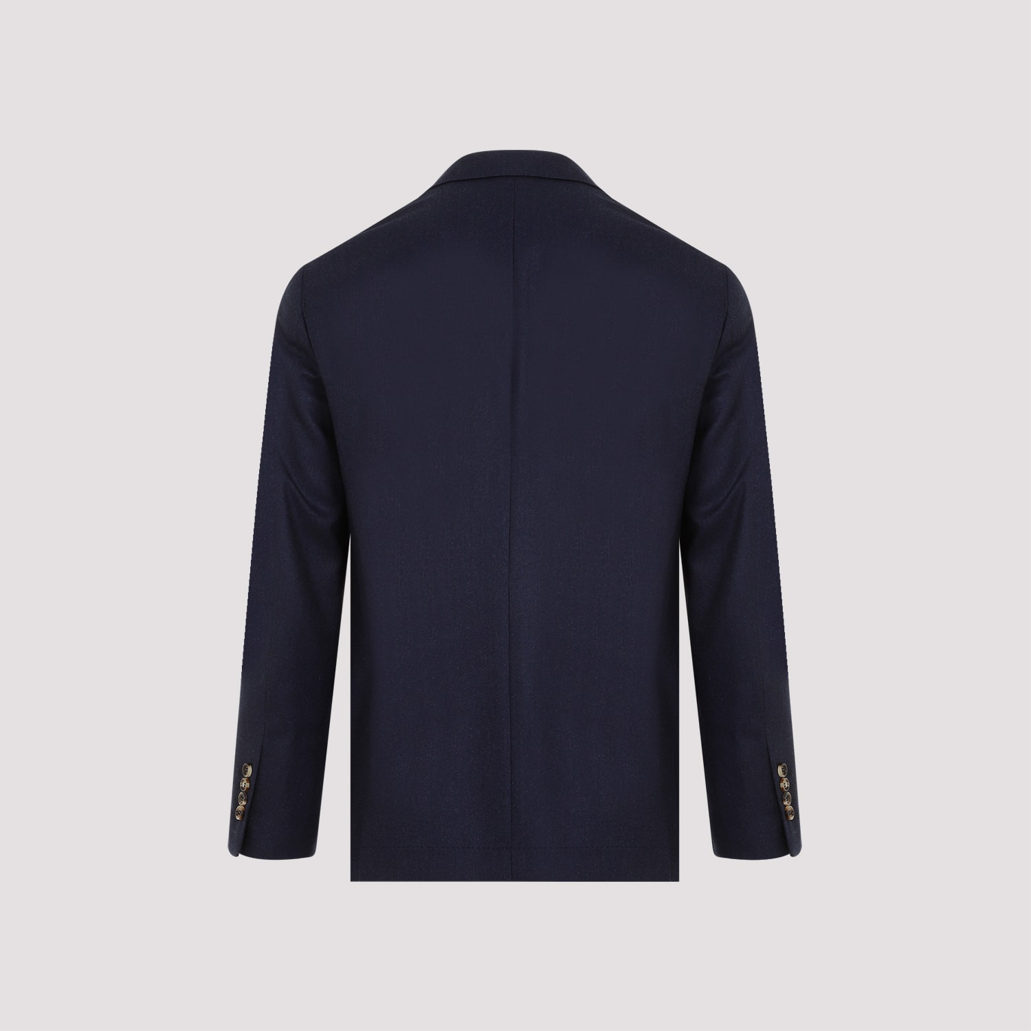 Shop Brunello Cucinelli Single Brested Jacket In Dark Blue