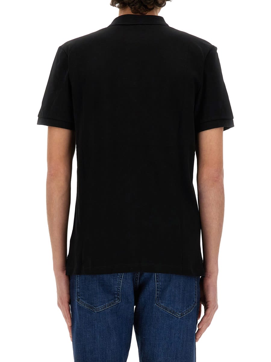 Shop Diesel T-smith-doval-pj Polo Shirt In Black