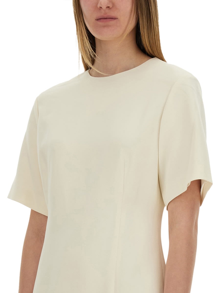 Theory Boxy Short Dress In White
