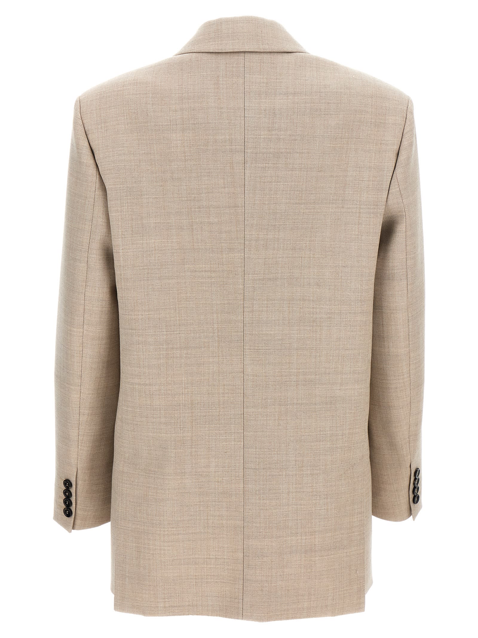 Shop Max Mara Rosi Blazer In Beige