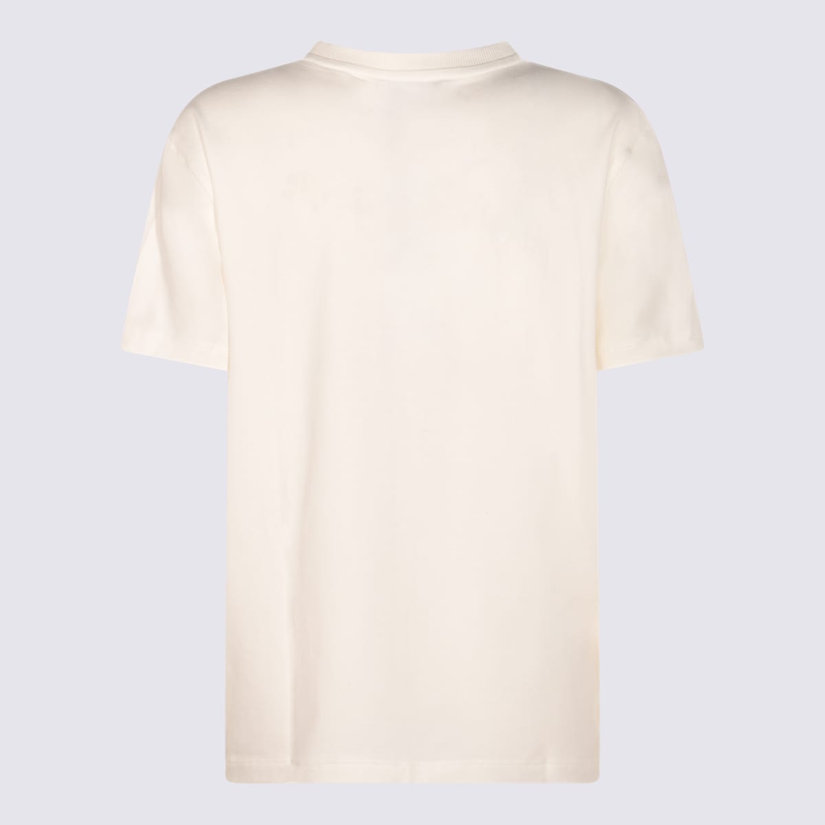 Blumarine White Cotton T-shirt In Multi
