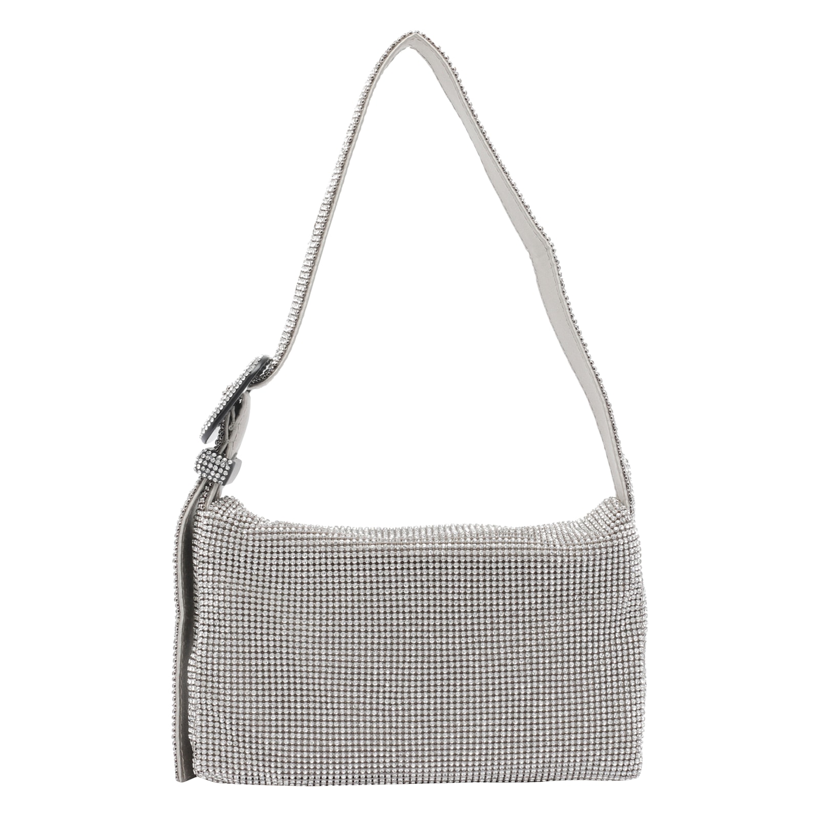 Benedetta Bruzziches Vitty La Mignon Shoulder Bag In Silver