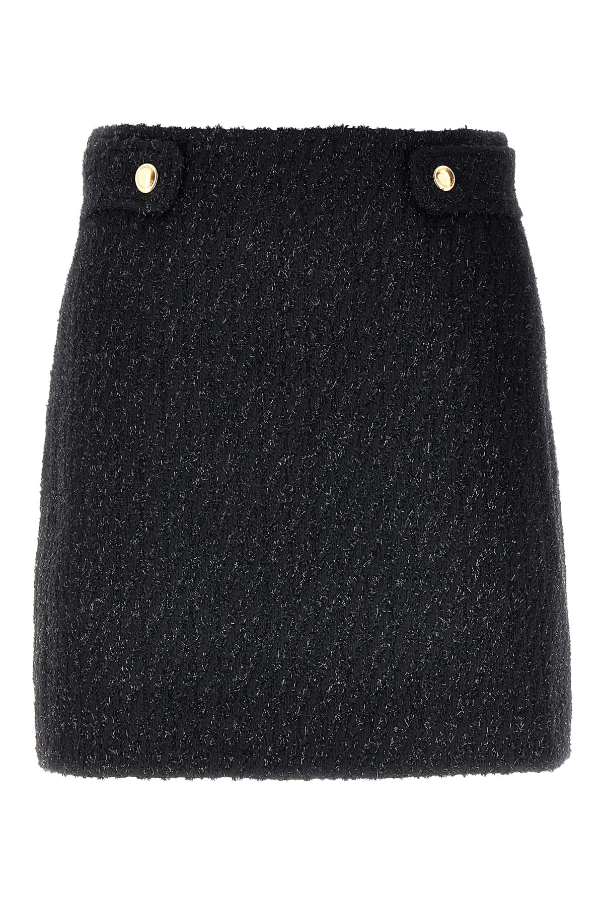 Michael Kors Black Polyester Blend Mini Skirt