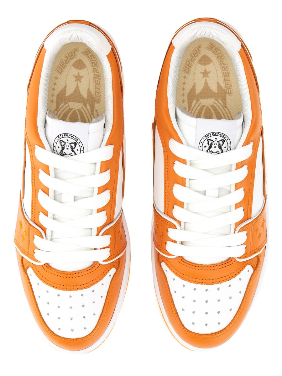 Enterprise Japan Orange Rocket Sneakers In Multicolour